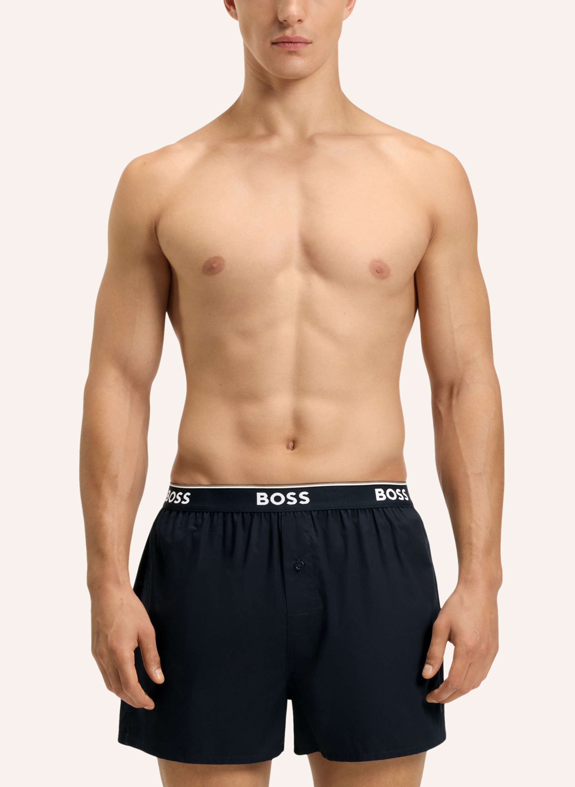 Thumbnail - Boss Pyjamas Unterteil 2p Boxer Shorts Ew rot