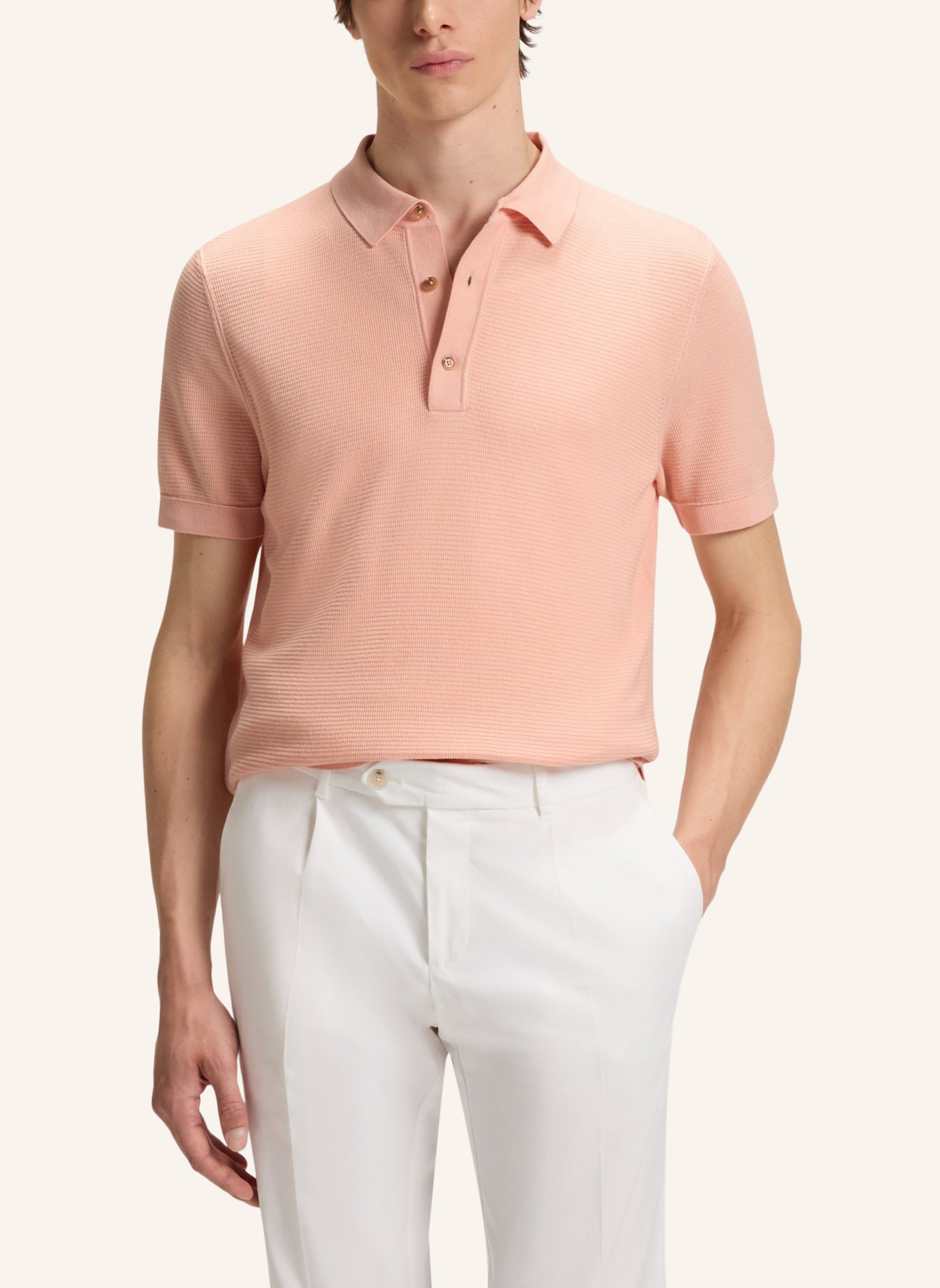 Thumbnail - Boss Pullover H-Iannotti Regular Fit pink