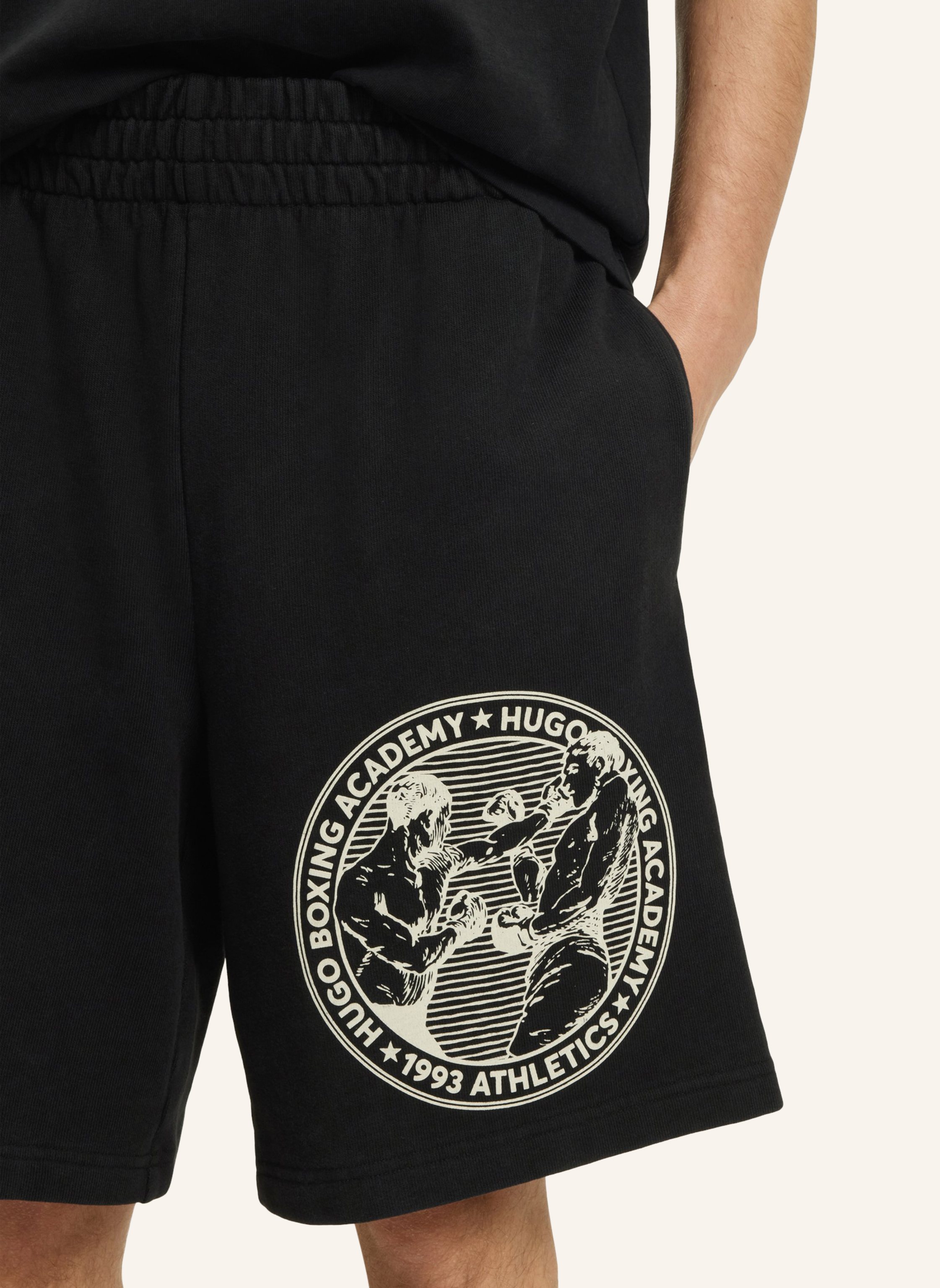 Thumbnail - Hugo Casual Hose Dubox Relaxed Fit schwarz