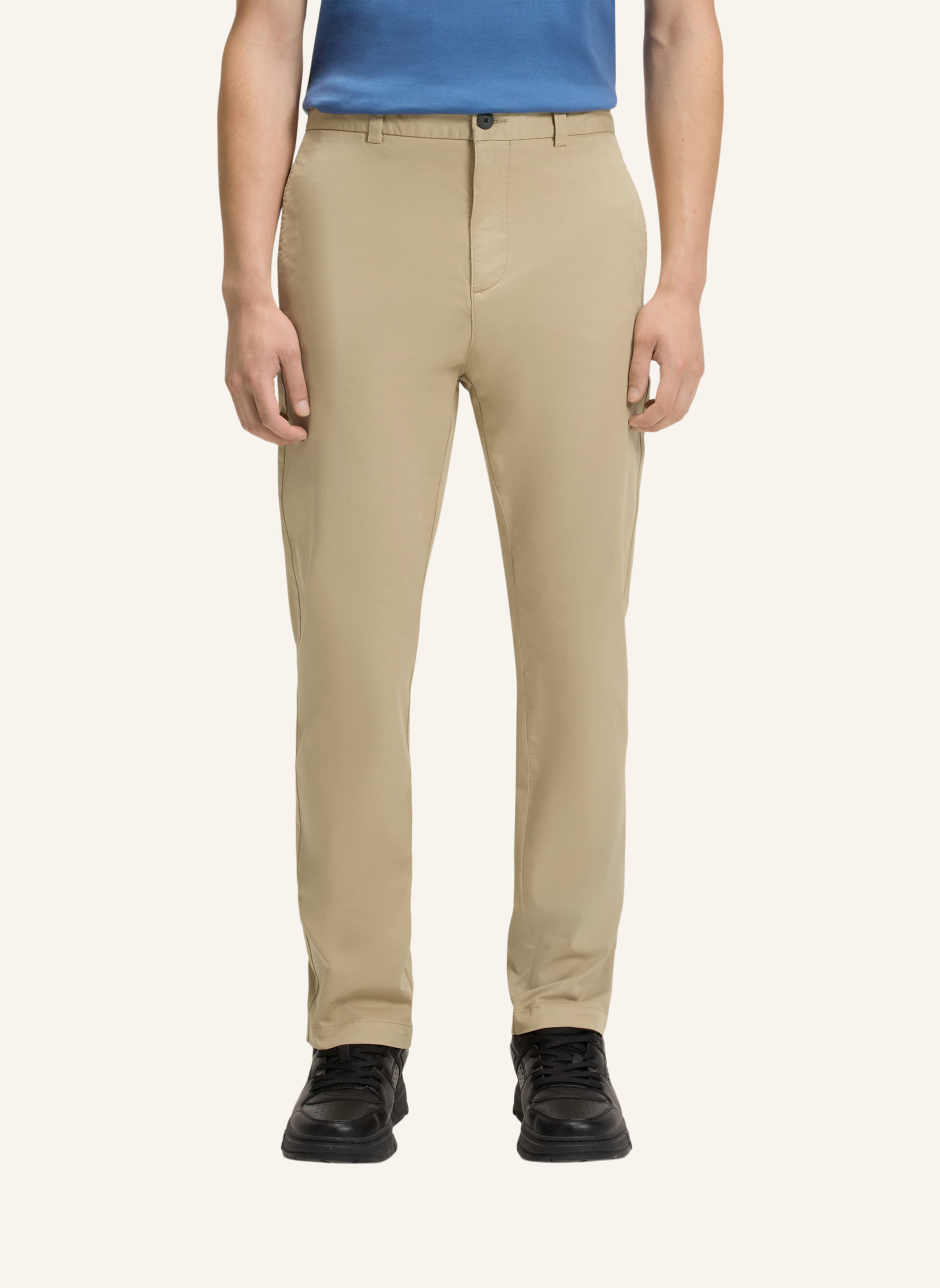 Thumbnail - Hugo Casual Hose david251d Slim Fit beige