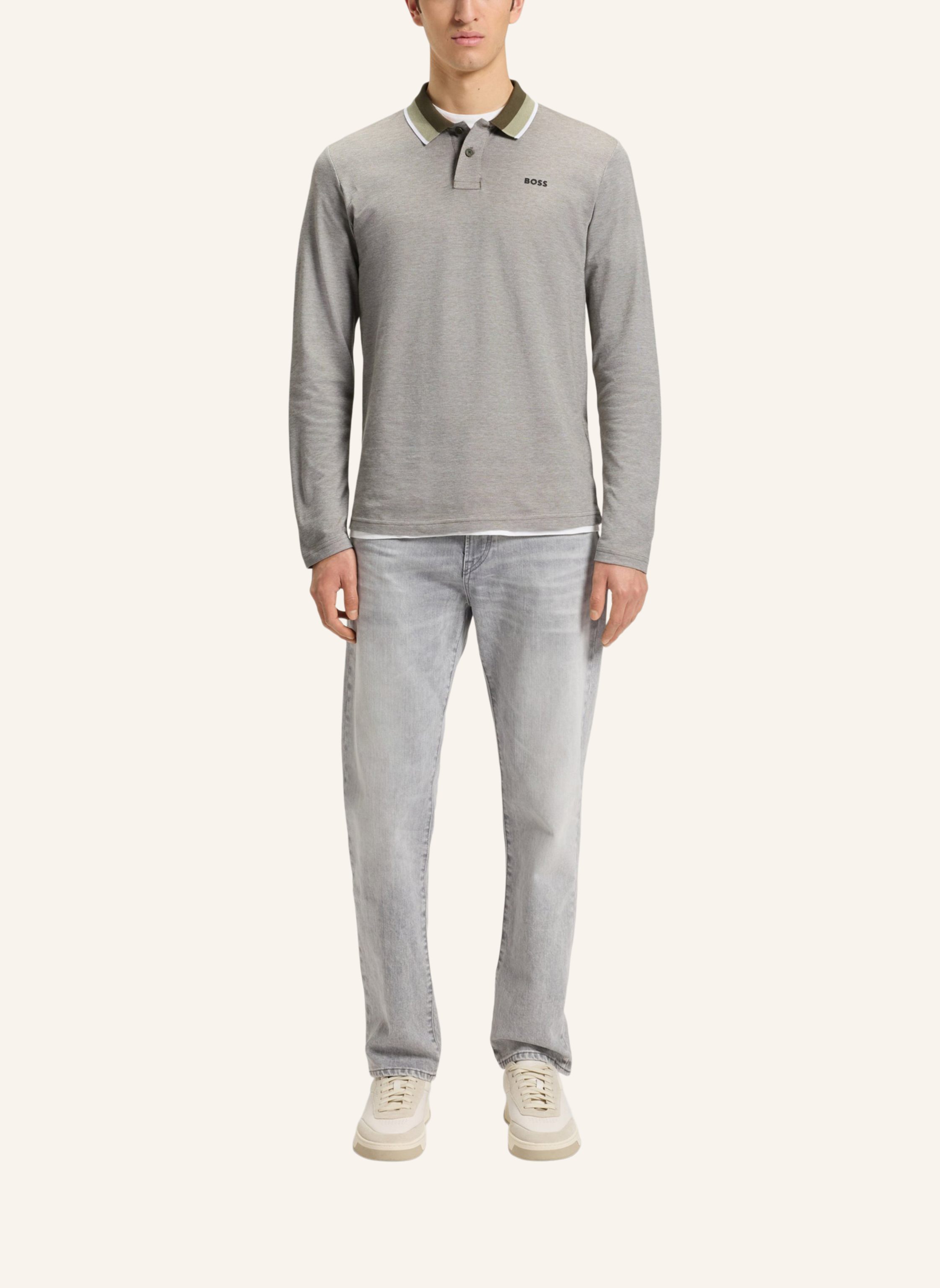 Thumbnail - Boss Poloshirt Peoxfordlong_1 Regular Fit gruen