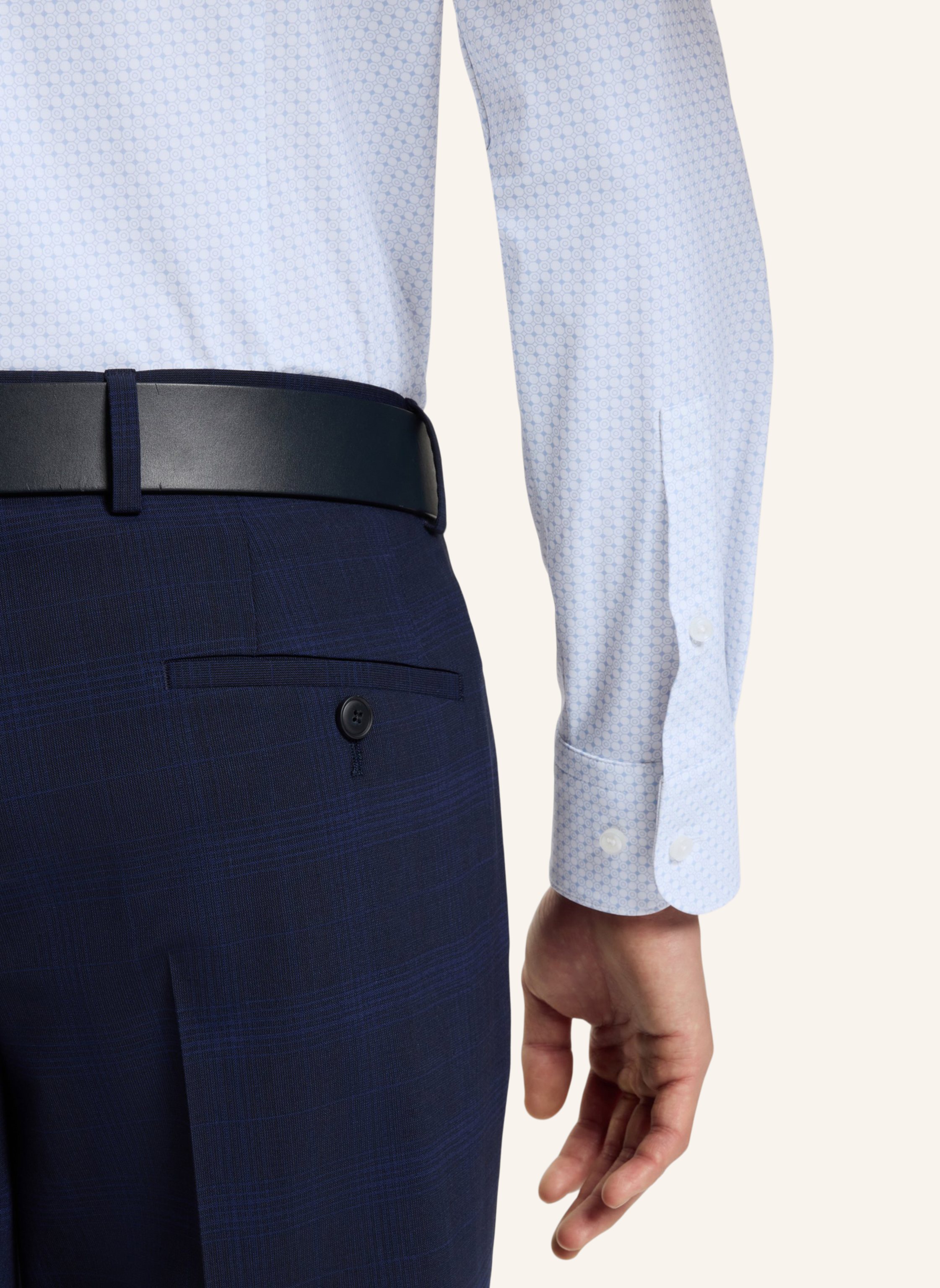 Thumbnail - Boss Business Hemd P-Hank-S-Kent-c1-222 Slim Fit blau