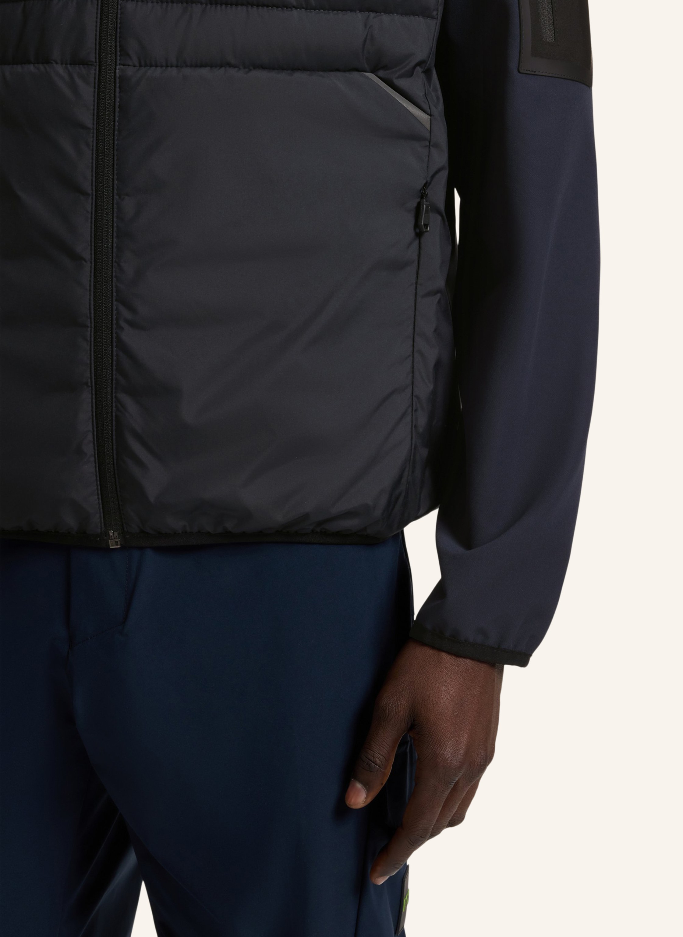 Thumbnail - Boss Casual Jacke J_Urbanex Hybrid Hd Regular Fit blau