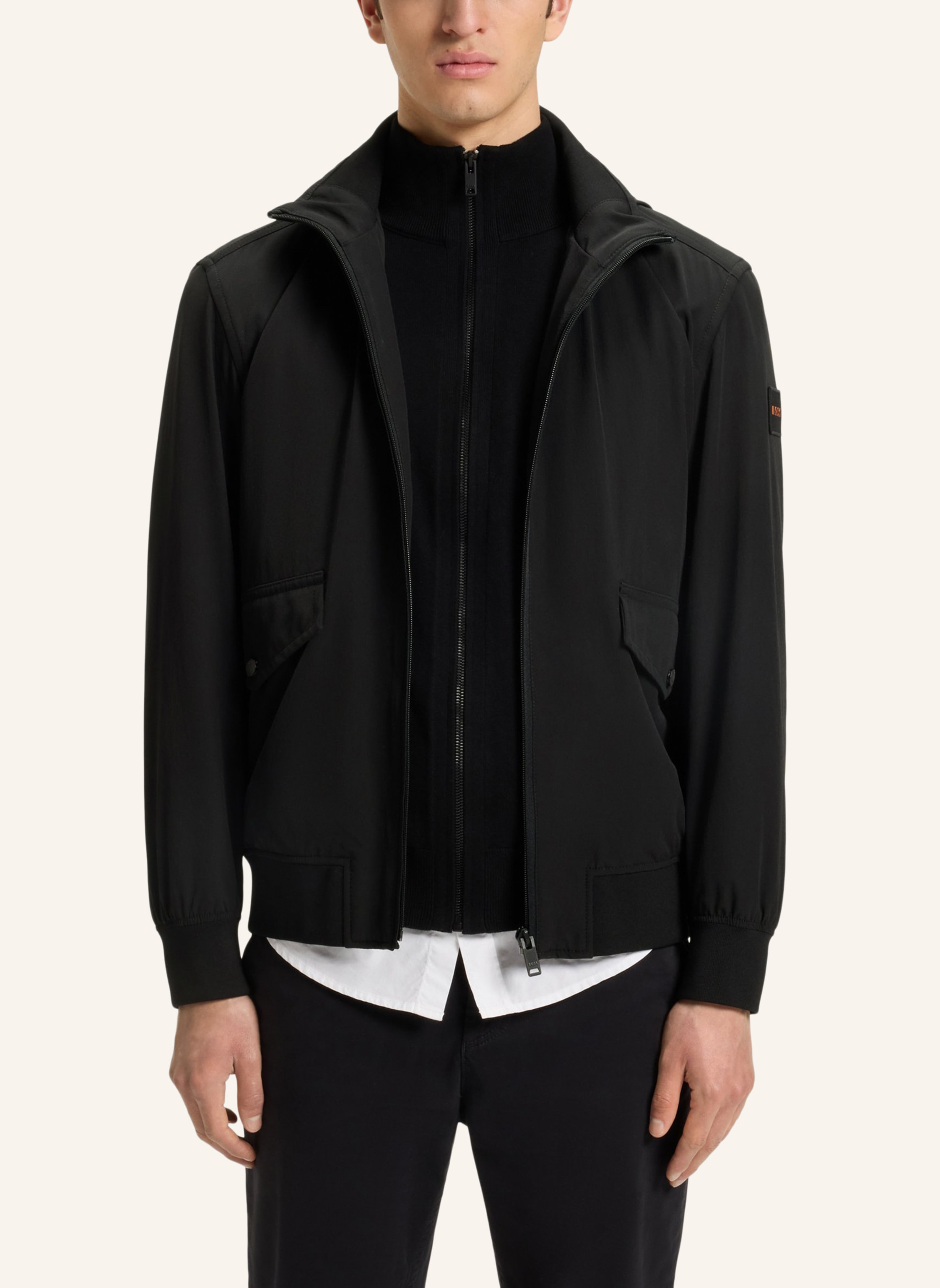 Thumbnail - Boss Casual Jacke Ohice Regular Fit schwarz