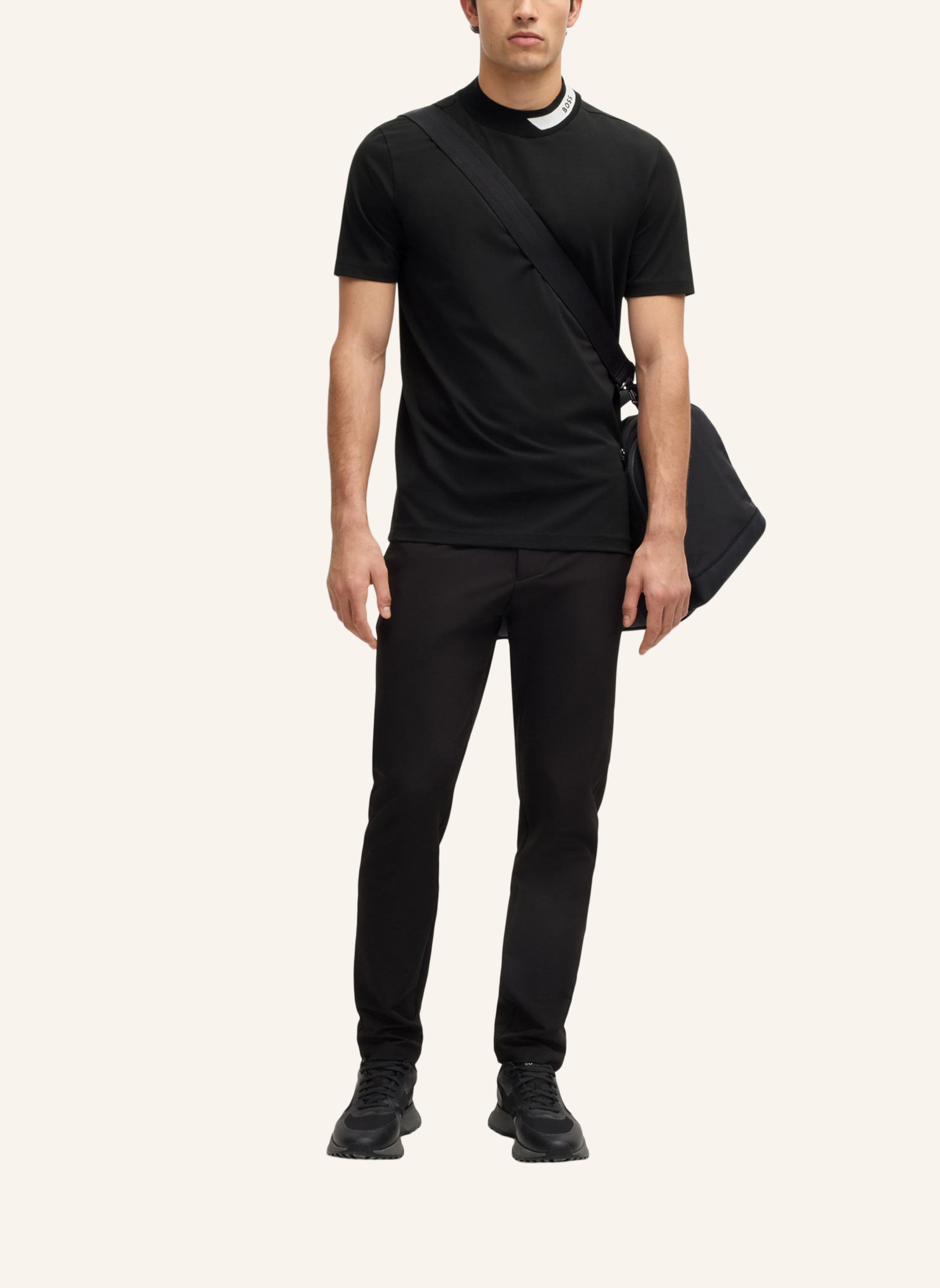 Thumbnail - Boss T-Shirt Tock_In Regular Fit schwarz