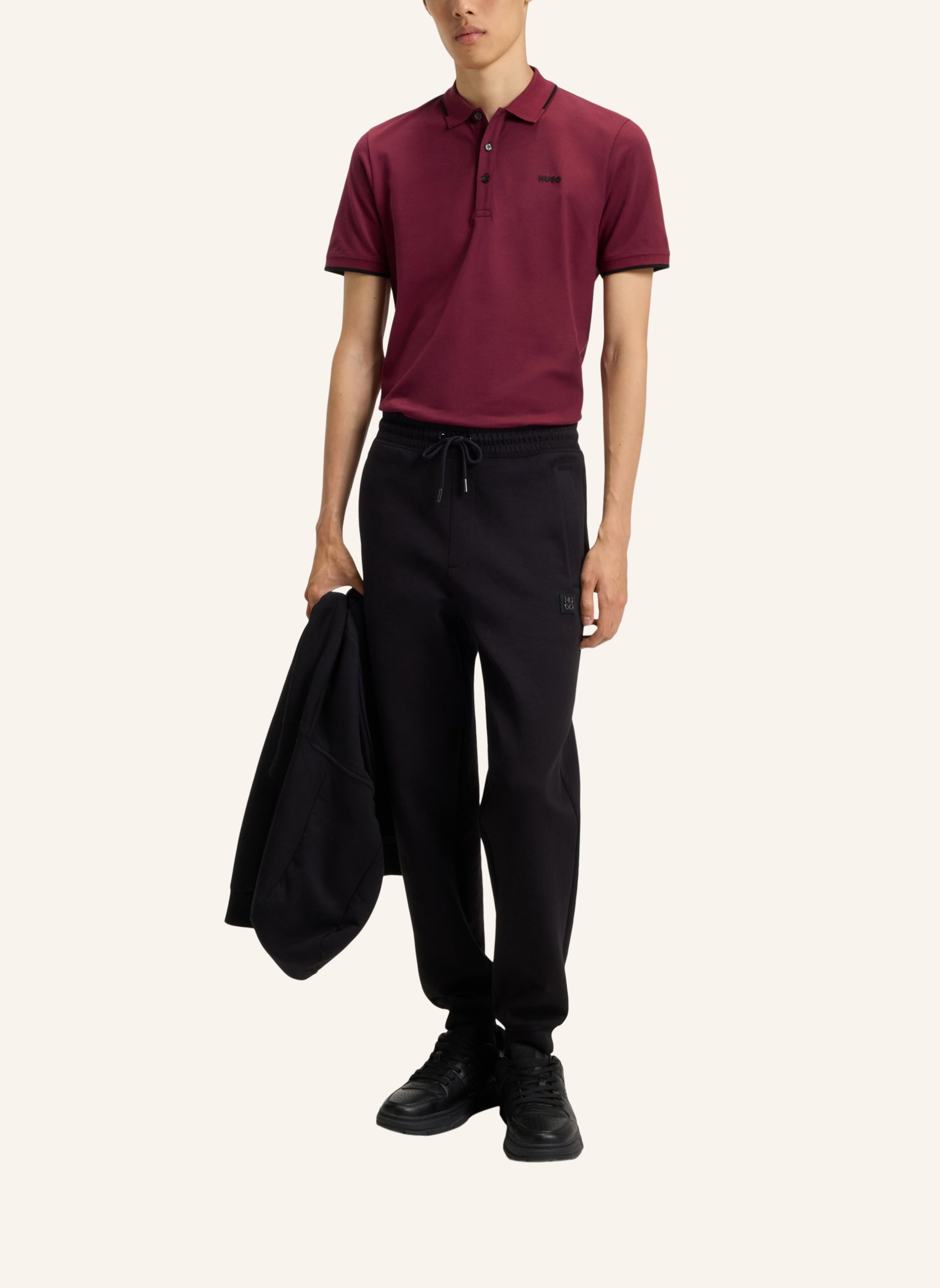 Thumbnail - Hugo Poloshirt dinoso222 Slim Fit rot