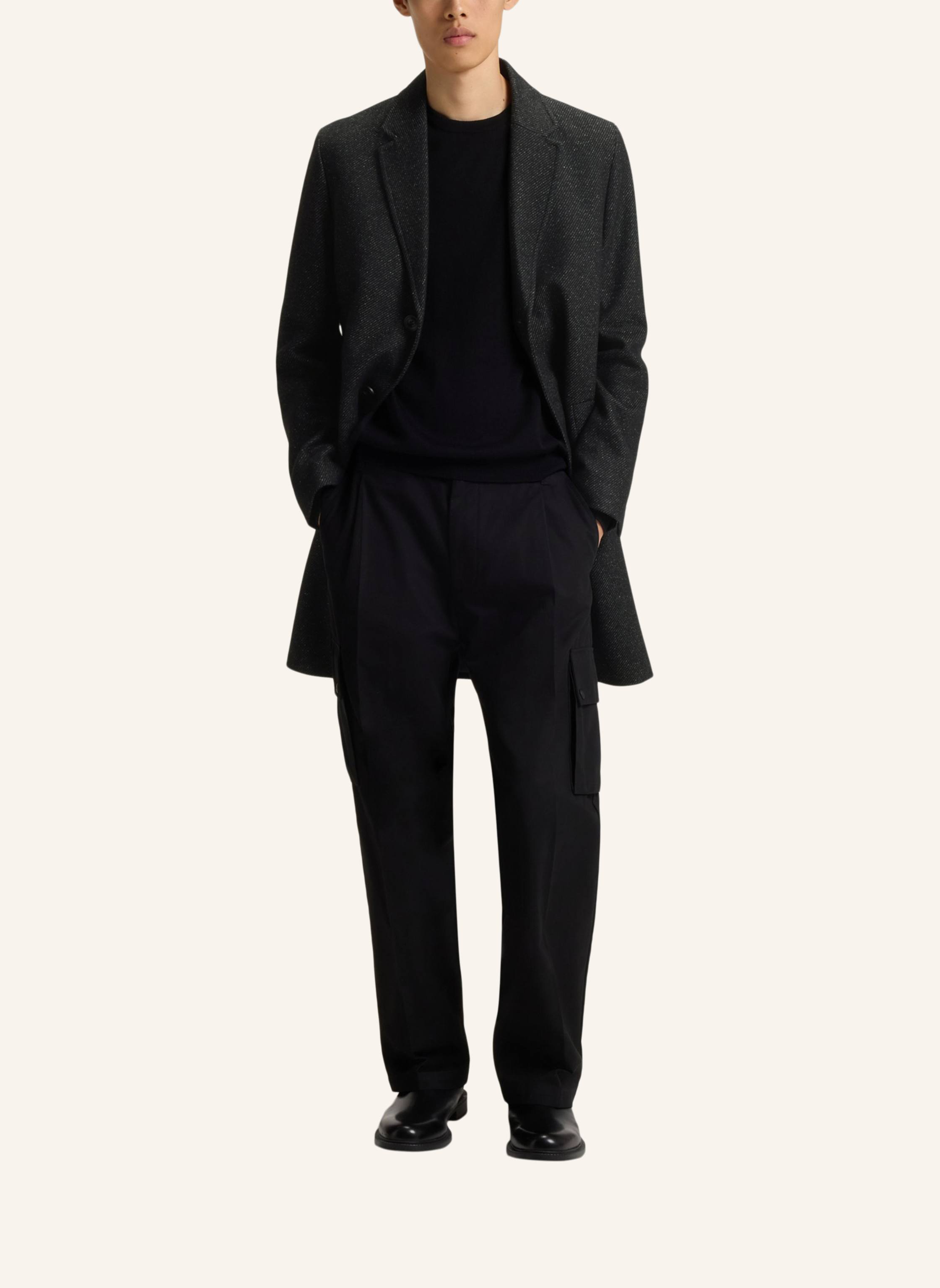 Thumbnail - Hugo Casual Mantel malte2541 Regular Fit schwarz