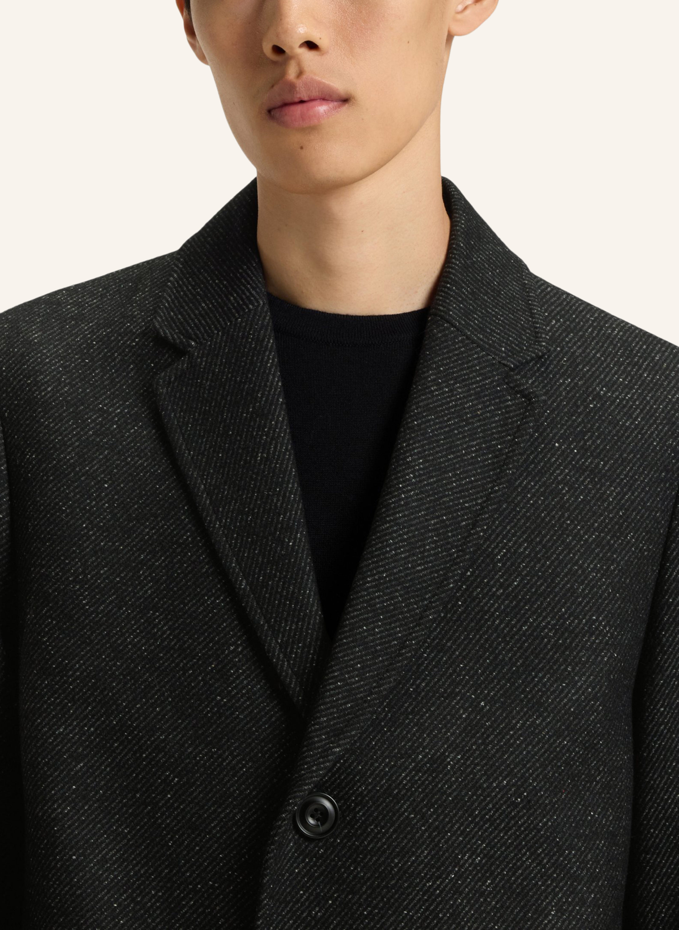 Thumbnail - Hugo Casual Mantel malte2541 Regular Fit schwarz