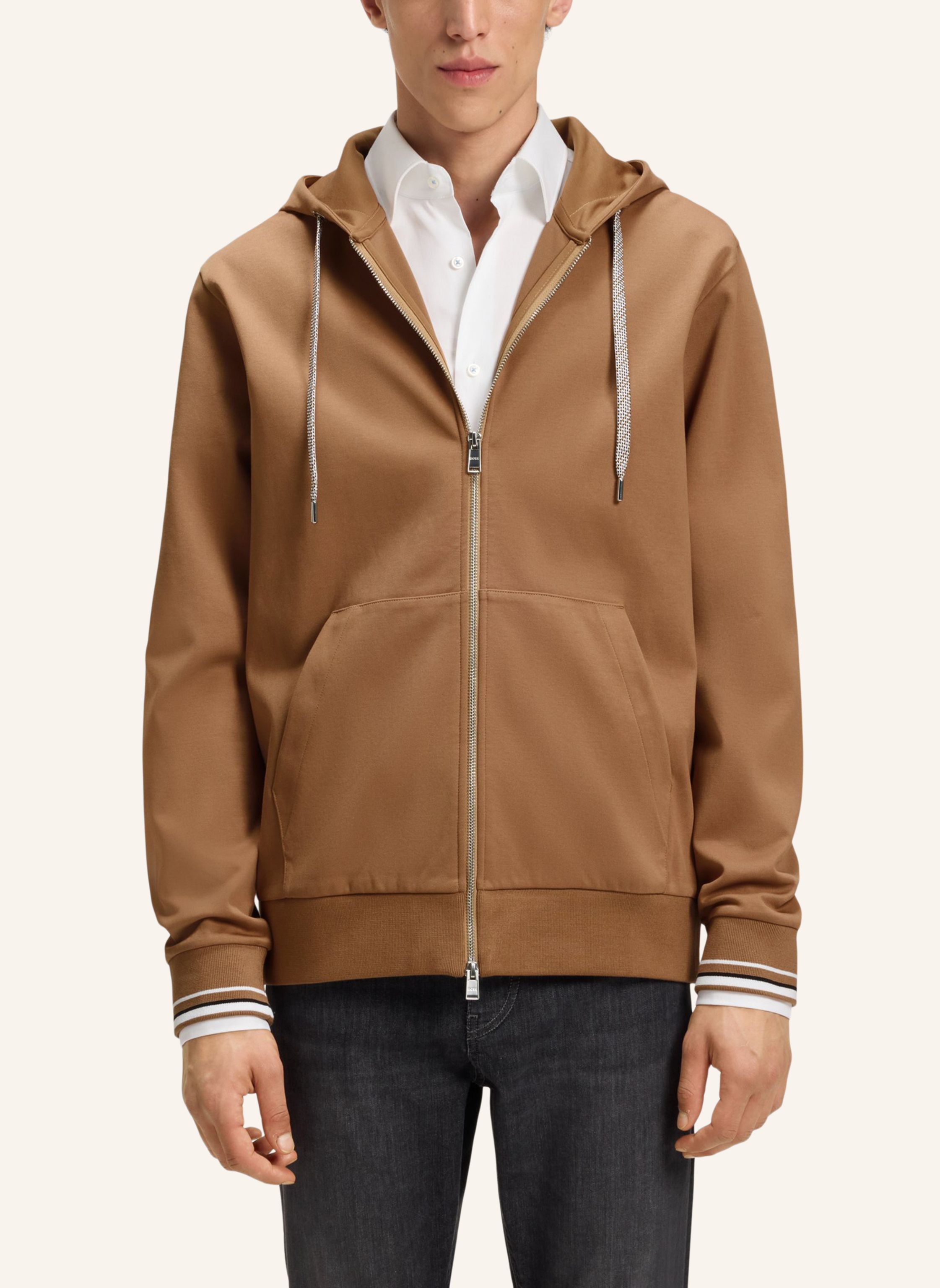Thumbnail - Boss Sweatshirt C-Spence 109 Regular Fit beige