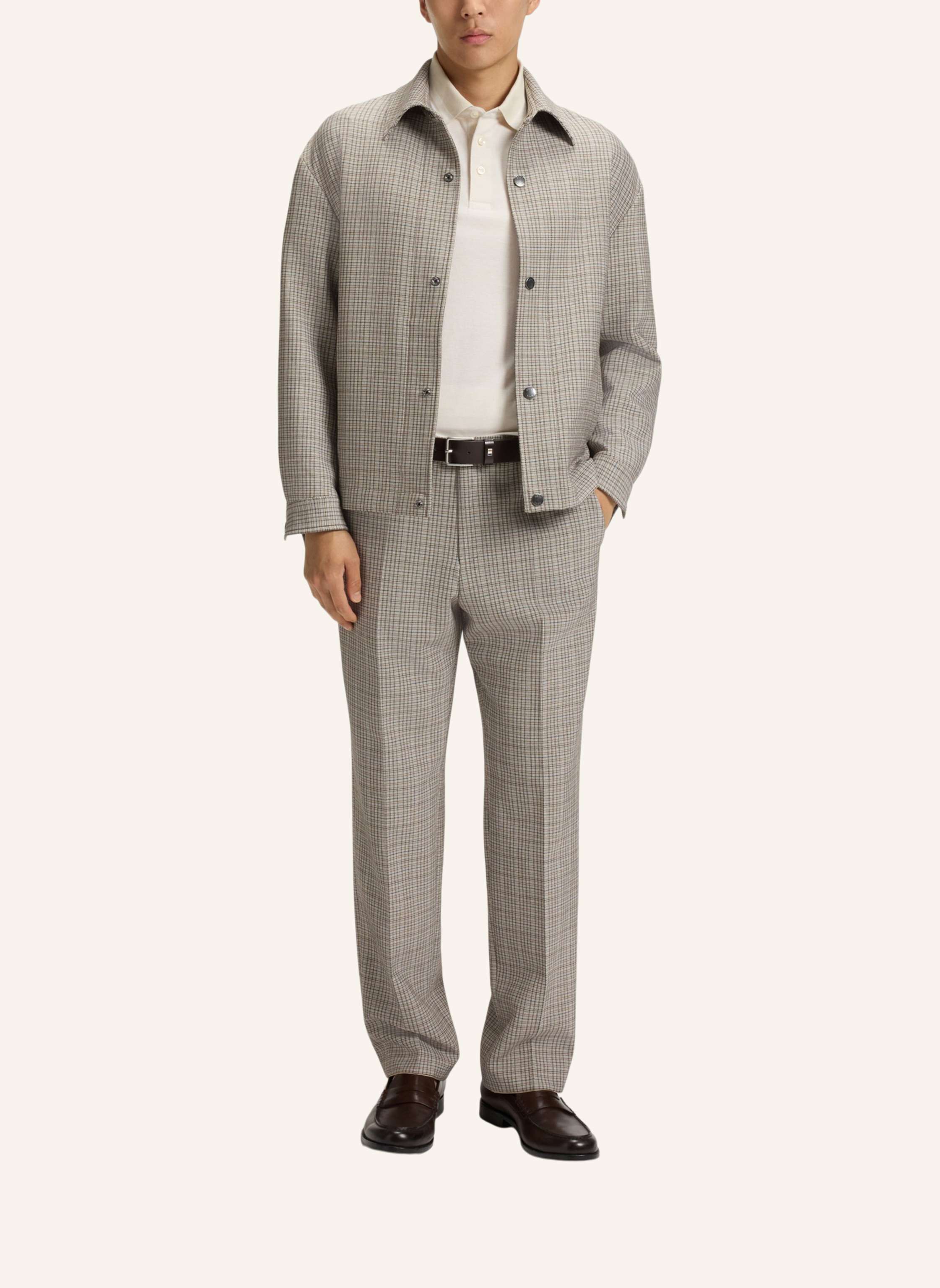 Thumbnail - Boss Poloshirt H-Prout 141 Regular Fit weiss