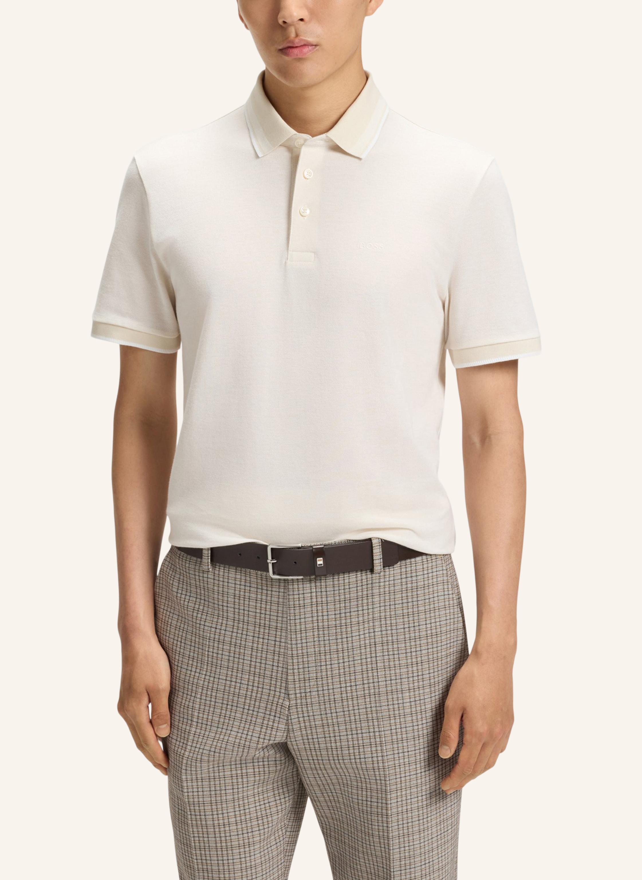 Thumbnail - Boss Poloshirt H-Prout 141 Regular Fit weiss