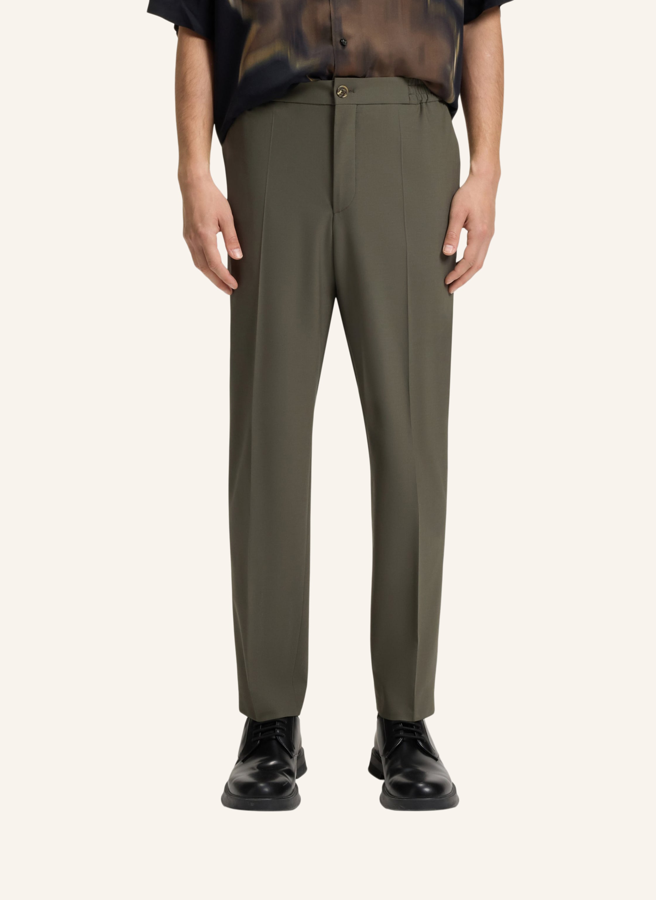 Thumbnail - Hugo Business Hose Gos233F1X Slim Fit gruen