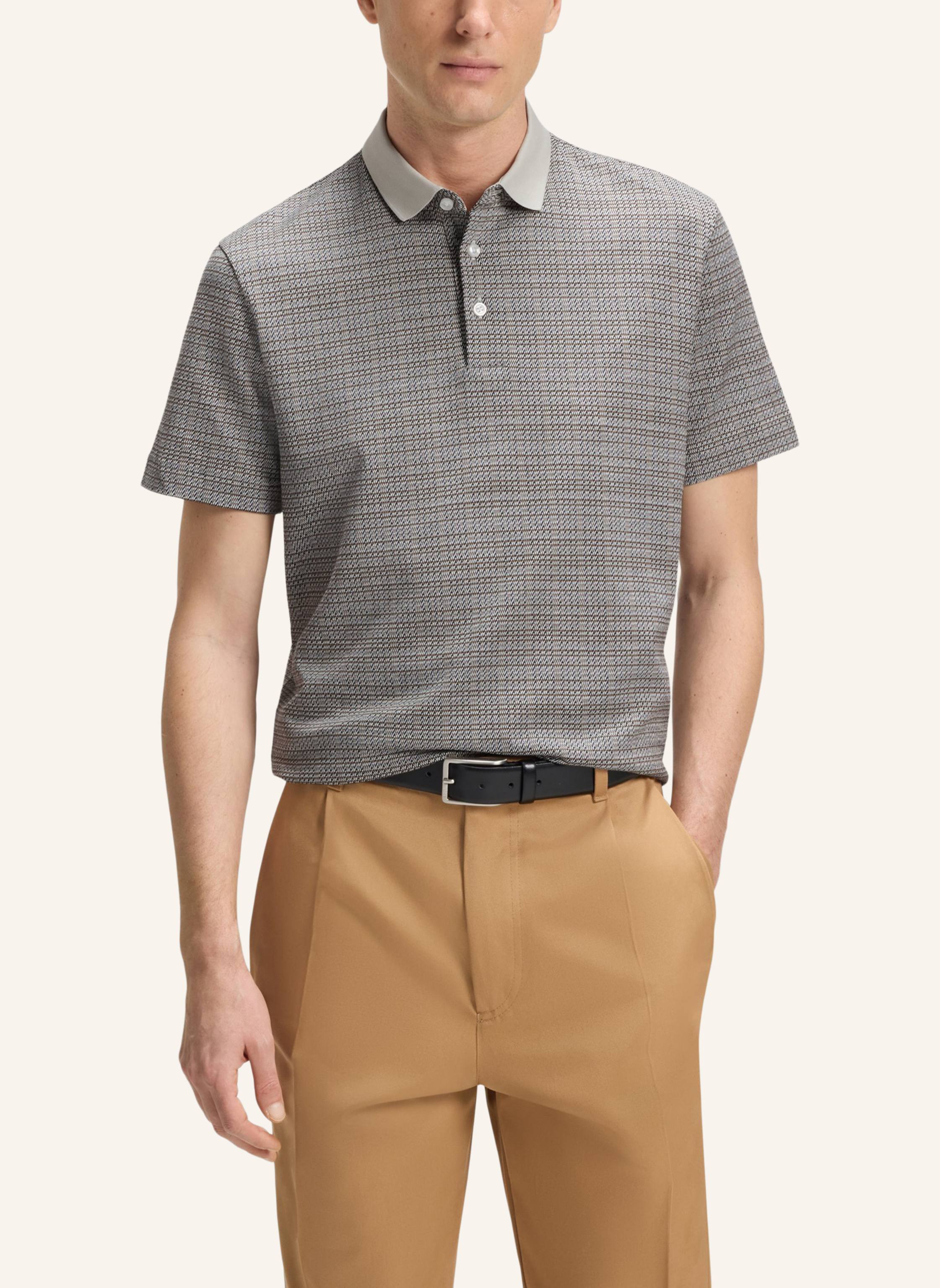 Thumbnail - Boss Poloshirt H-Parris 102 Regular Fit weiss