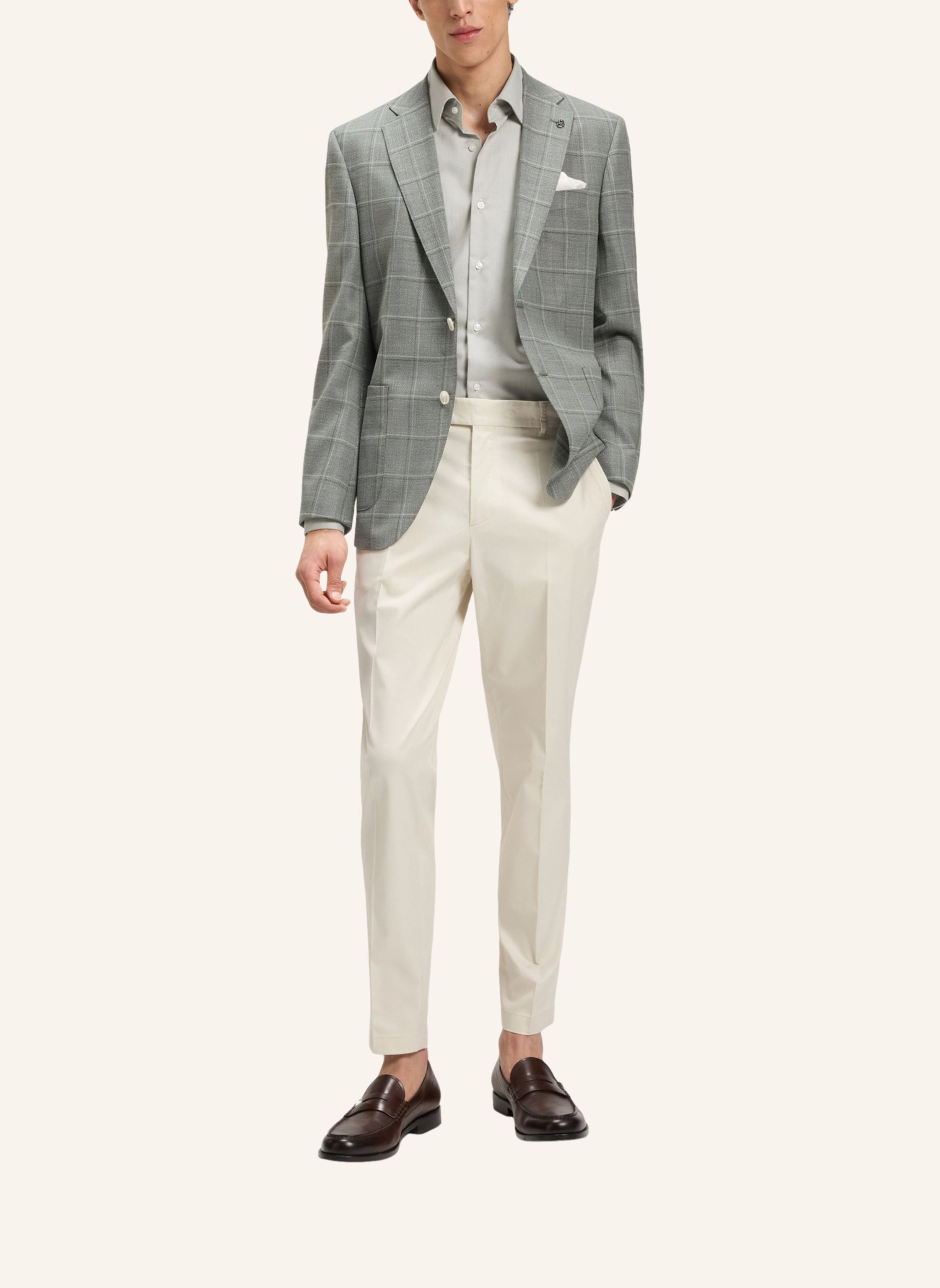 Thumbnail - Boss Business Hemd H-Joe-Kent-c1-214 Regular Fit gruen