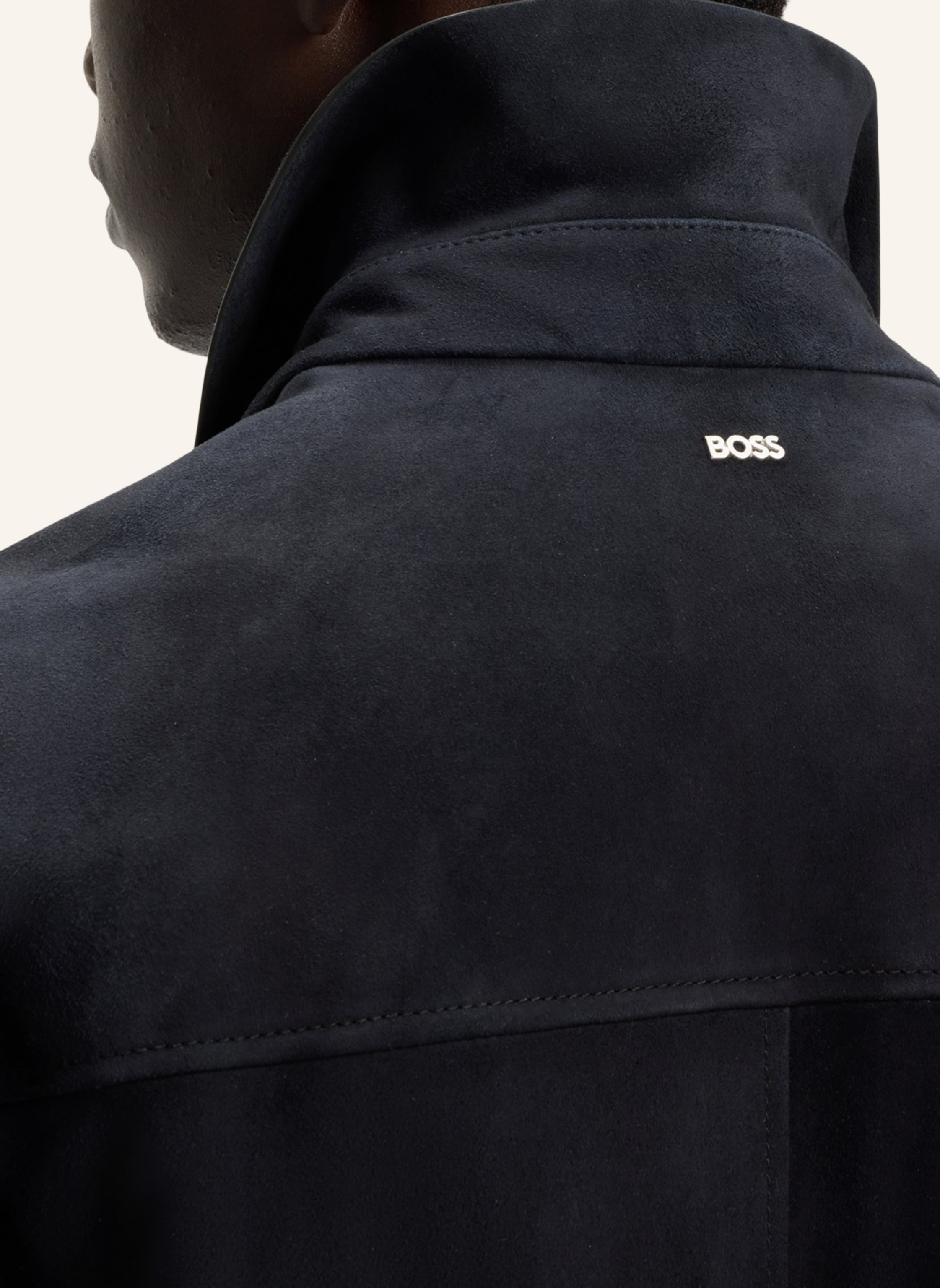 Thumbnail - Boss Lederjacke C-Markuedo Regular Fit blau