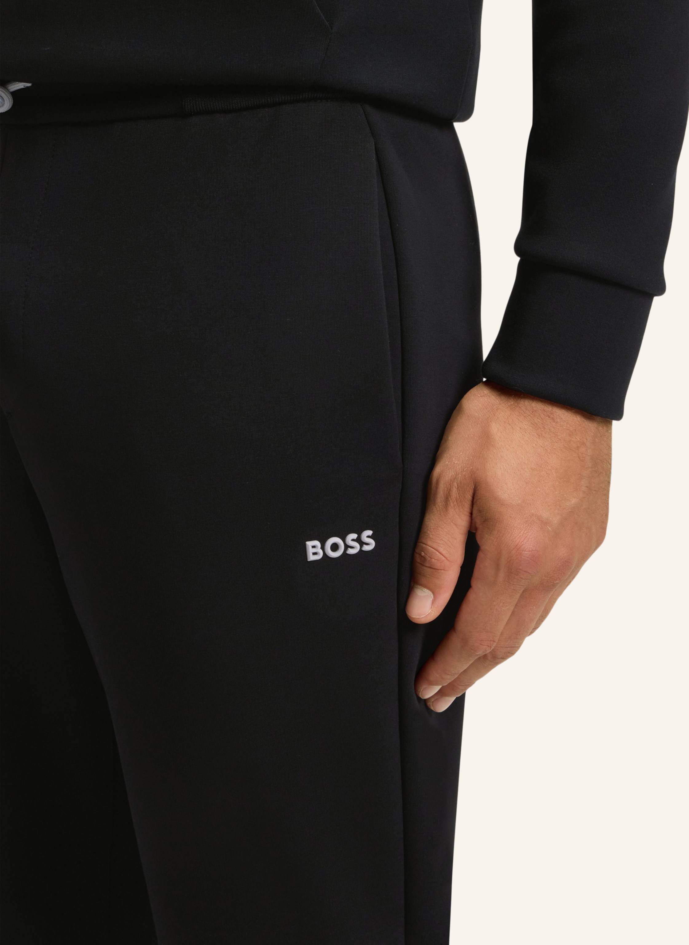 Thumbnail - Boss Casual Hose Pants Zone Regular Fit schwarz