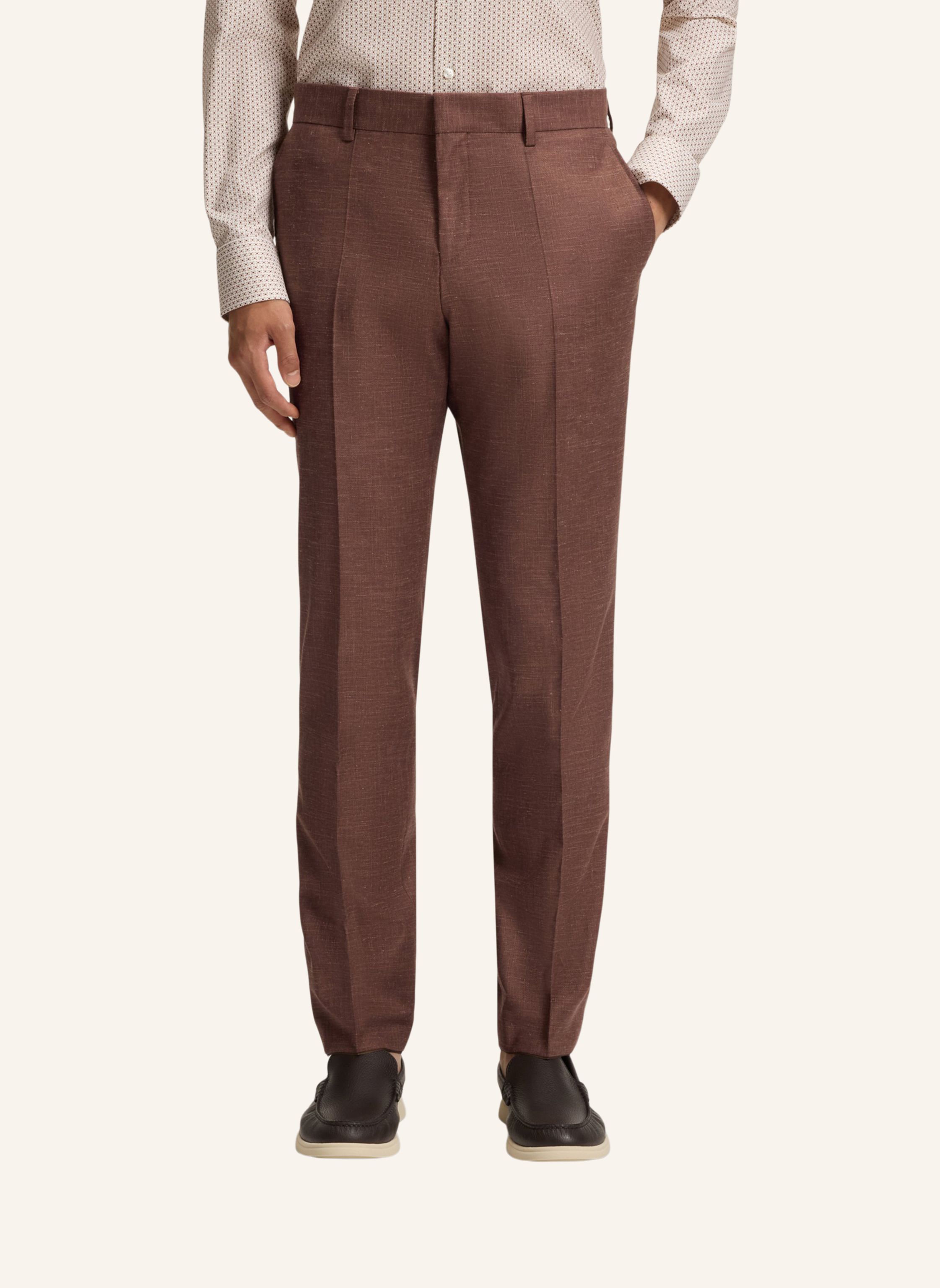 Thumbnail - Boss Business Hose H-Genius-253 Slim Fit braun