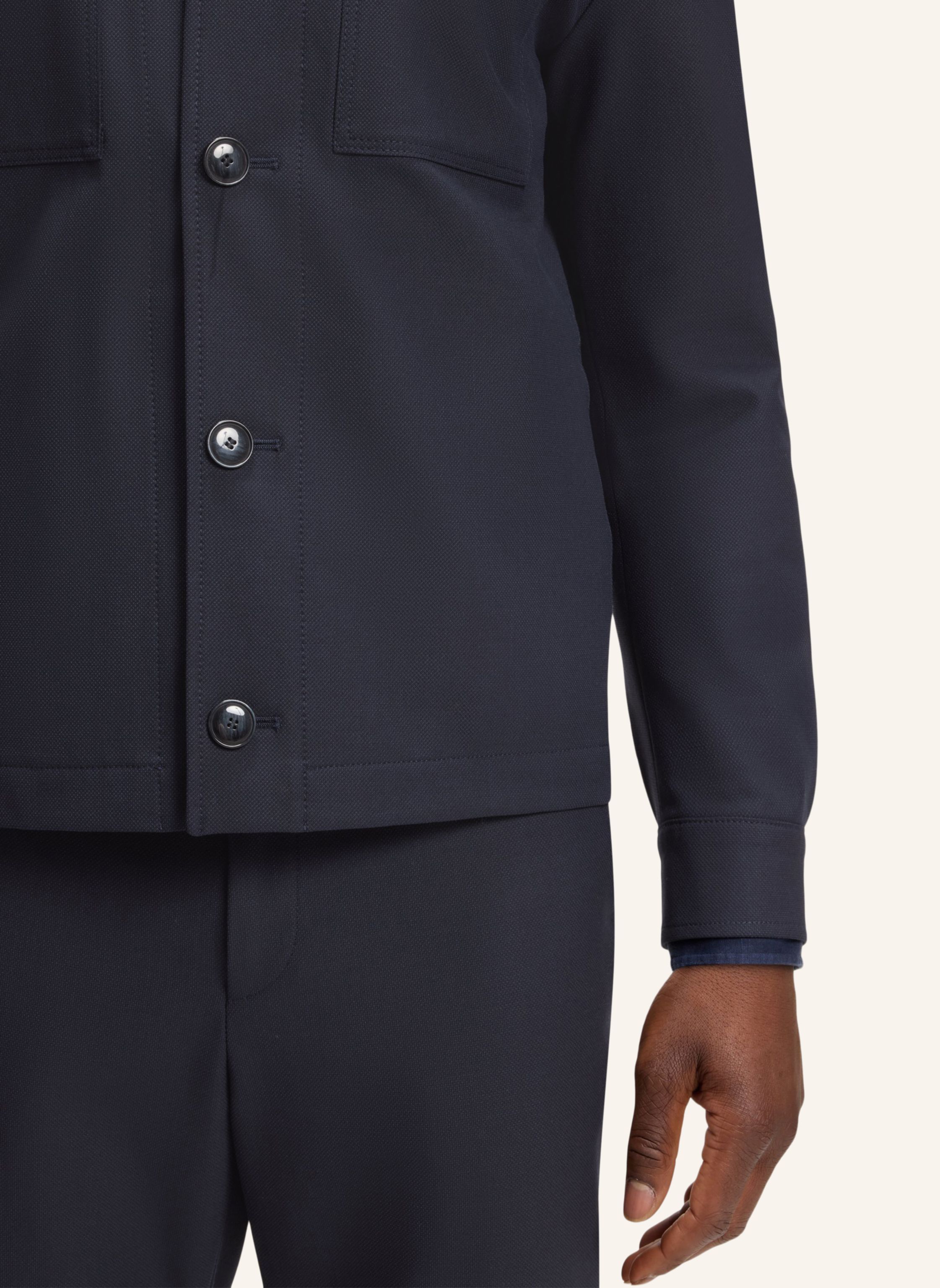 Thumbnail - Boss Blazer P-Craig-Wg-253 Relaxed Fit blau