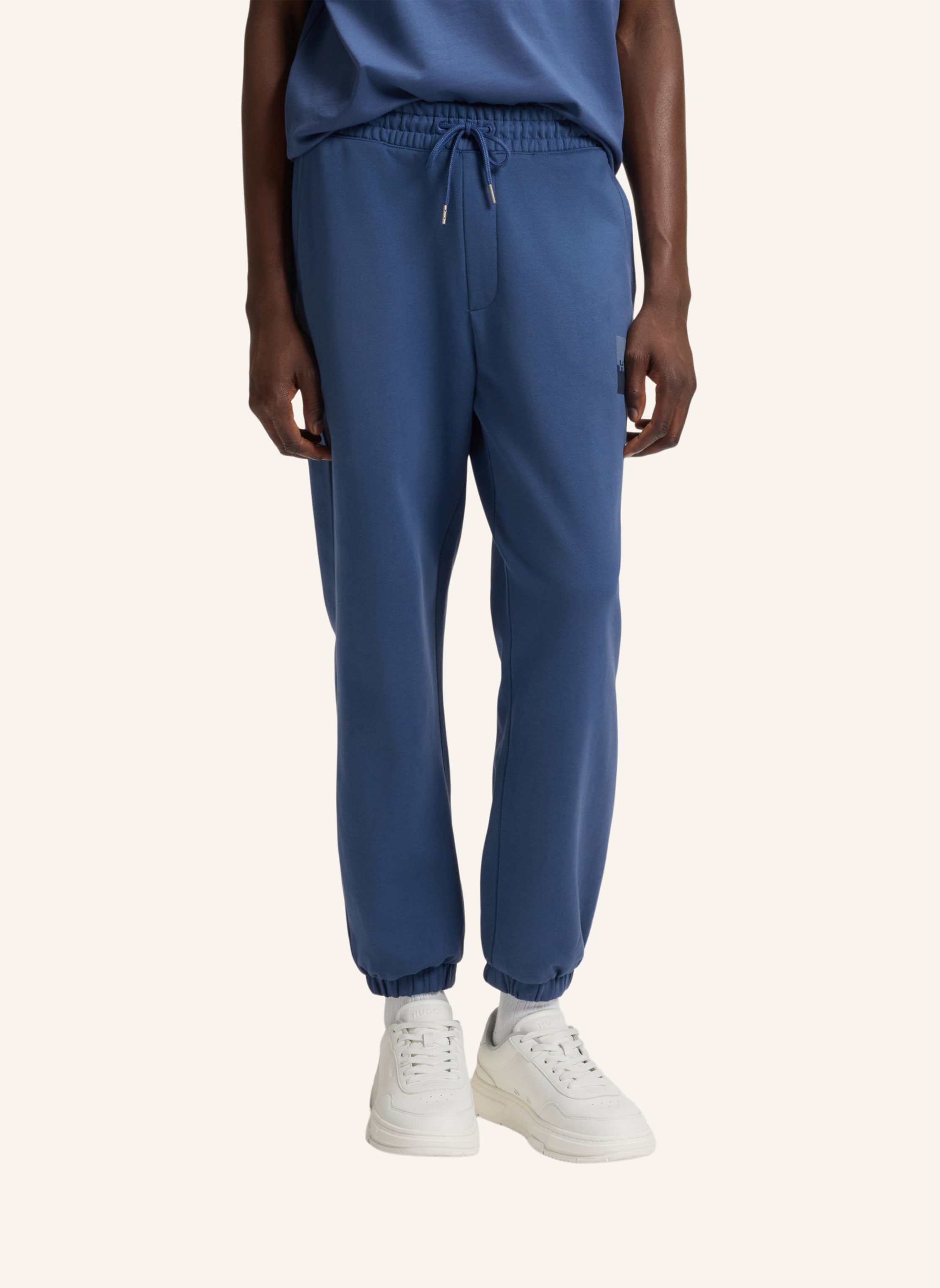 Thumbnail - Hugo Casual Hose Dusplitan Relaxed Fit blau