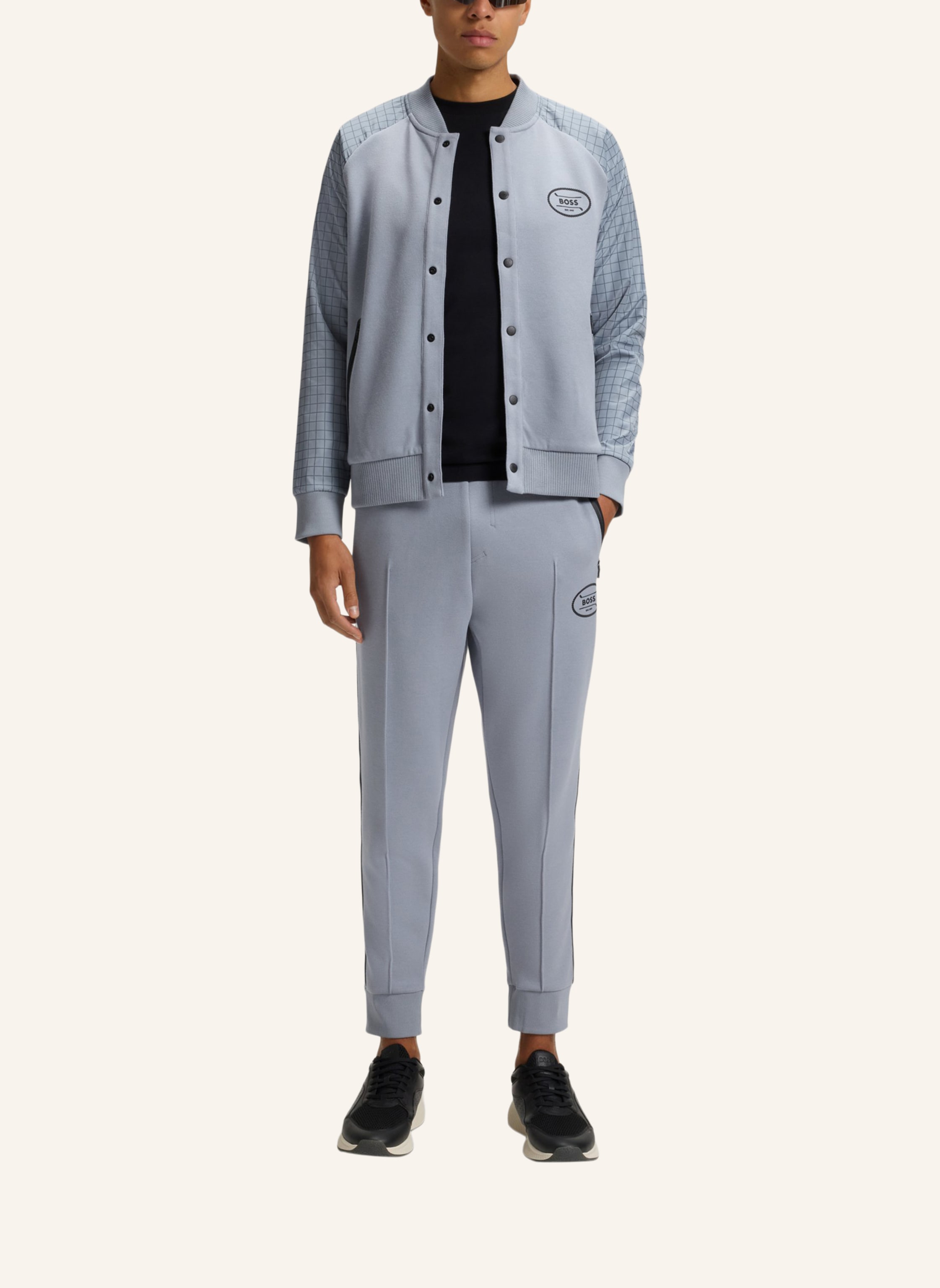 Thumbnail - Boss Casual Hose Pants Gl Regular Fit grau