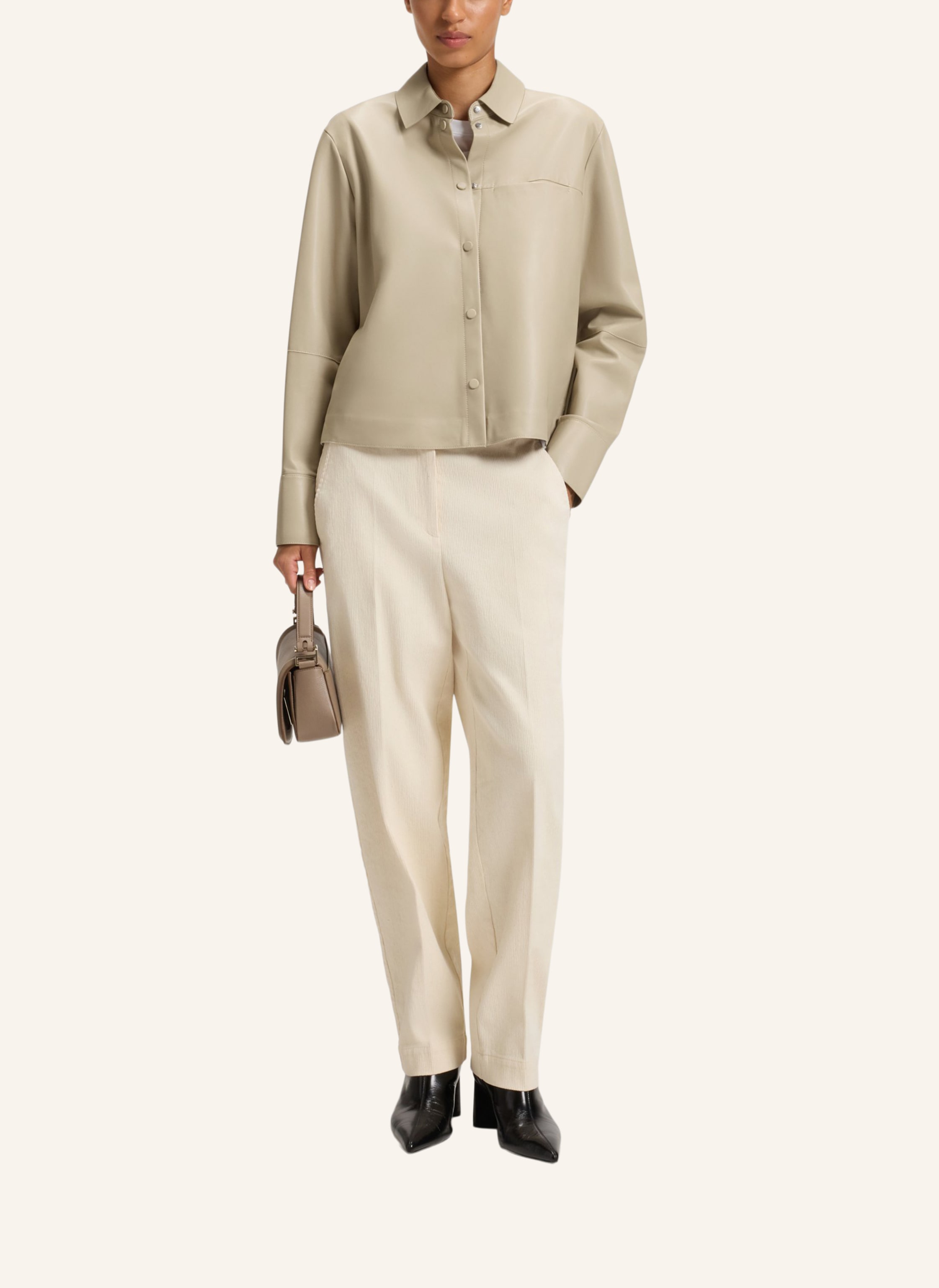 Thumbnail - Boss Casual Bluse Suri Regular Fit beige