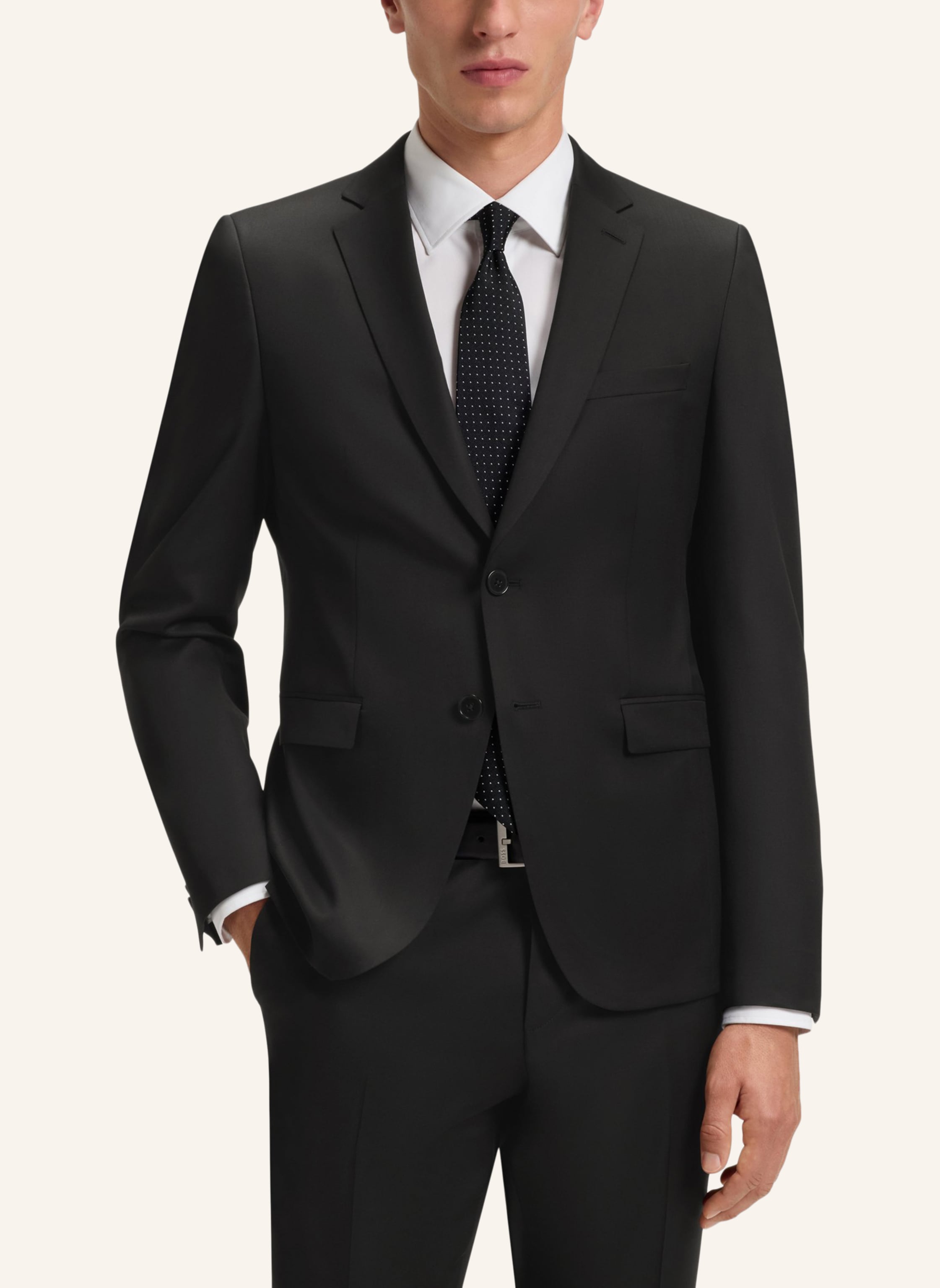 Thumbnail - Boss Blazer H-Reymond-b1 Extra-Slim Fit schwarz