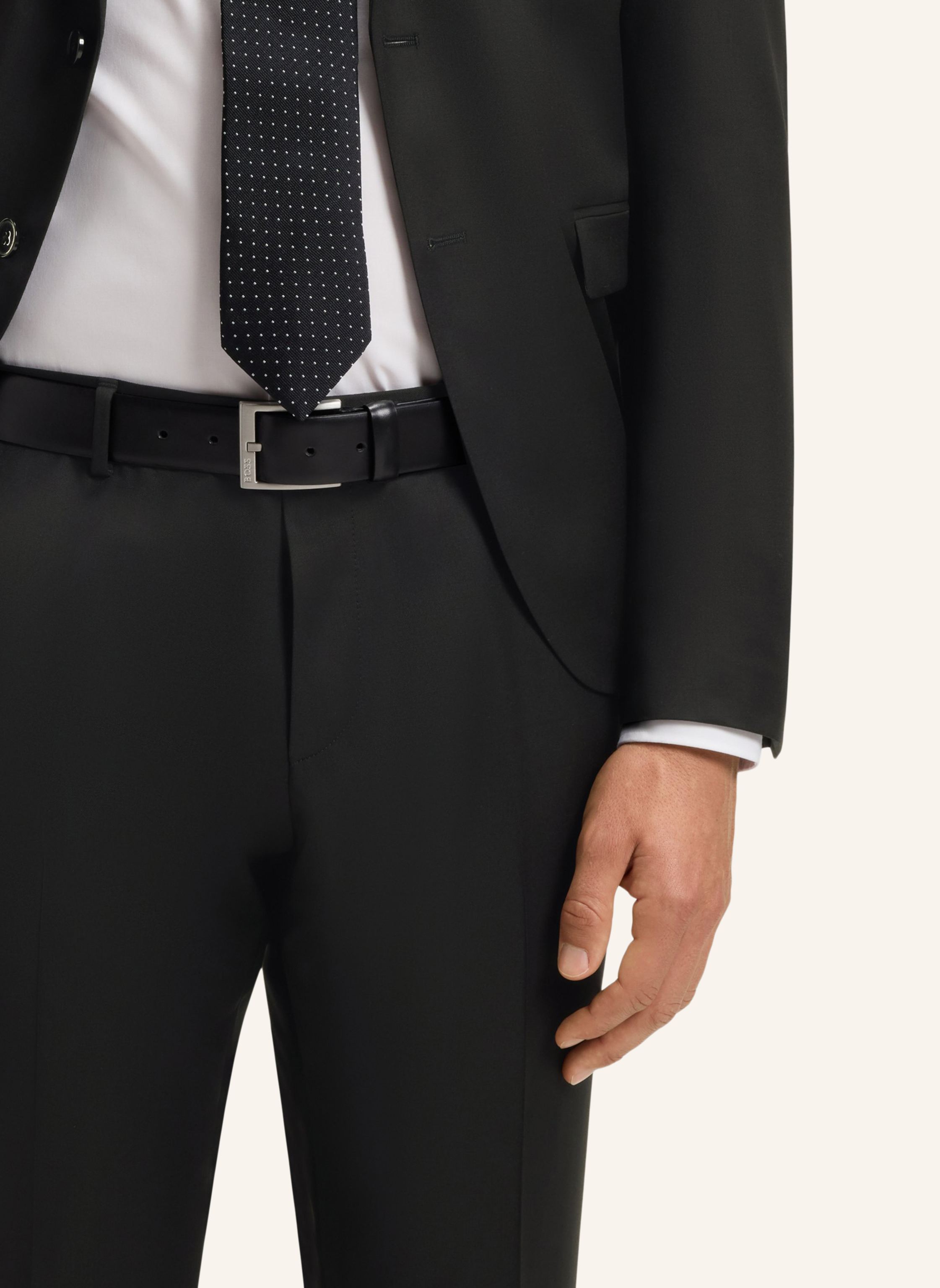 Thumbnail - Boss Business Hose H-Wenten-b1 Extra-Slim Fit schwarz