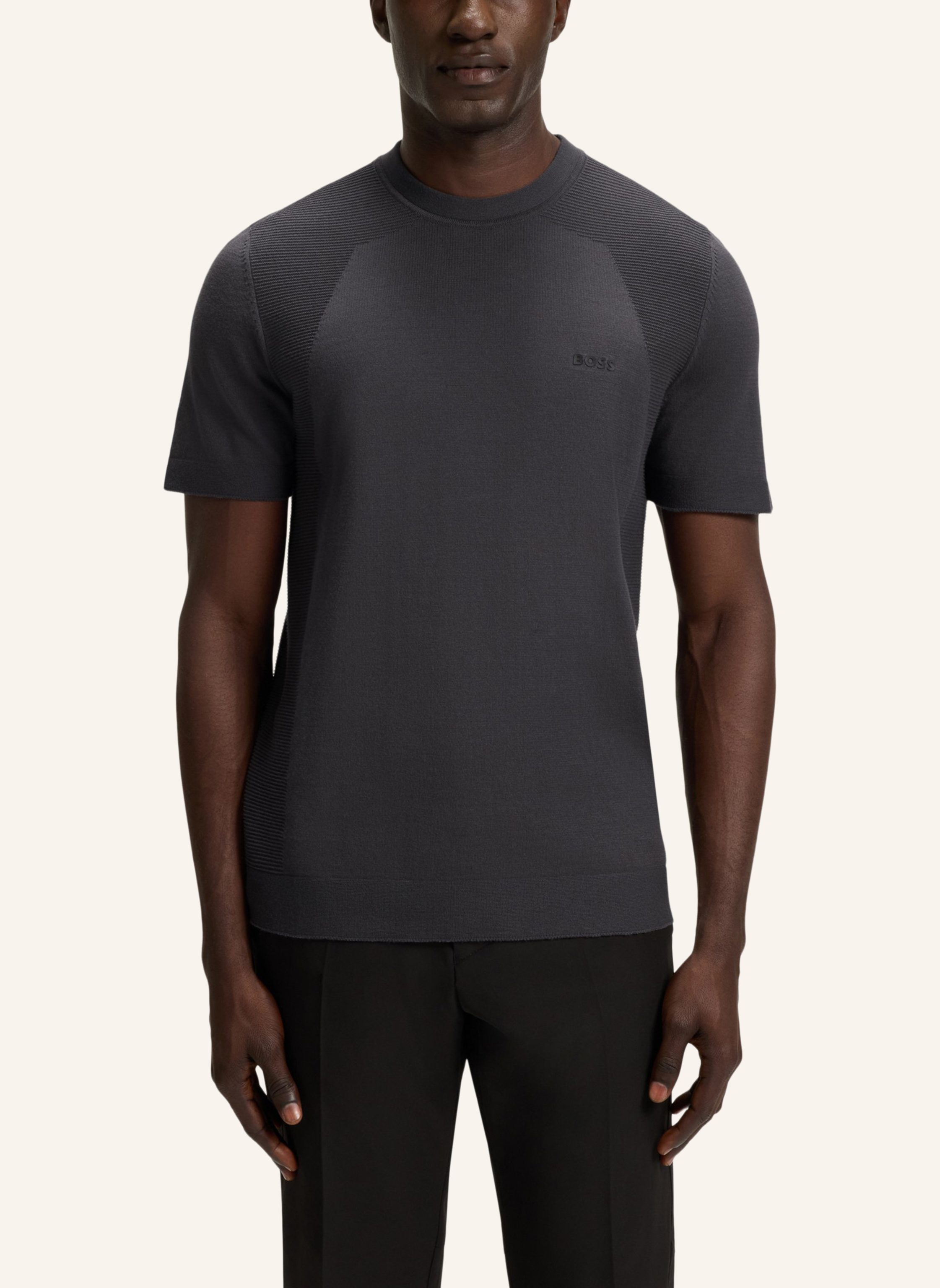 Thumbnail - Boss Pullover K_Momentum-Lite T Regular Fit grau