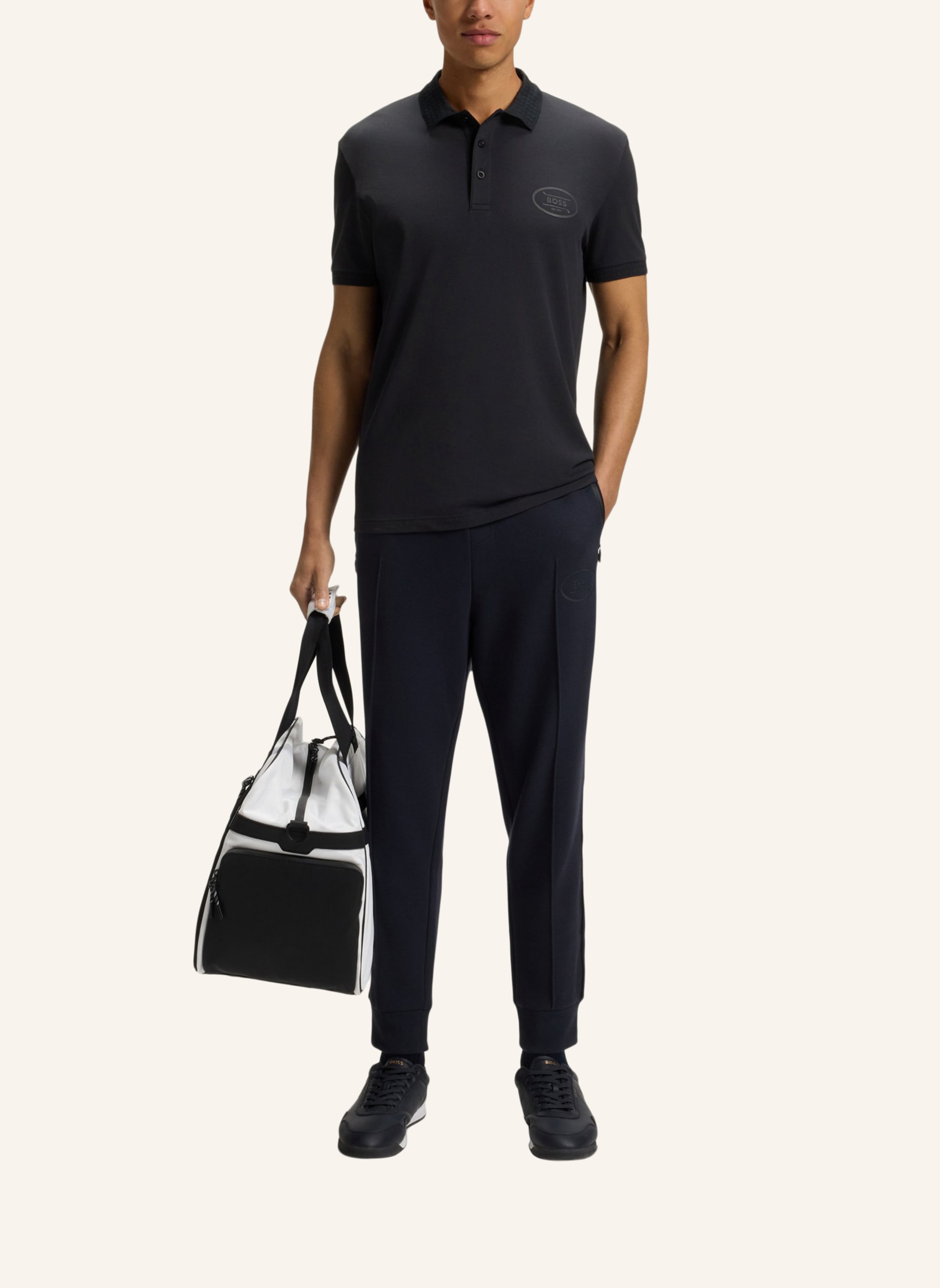 Thumbnail - Boss Poloshirt Polo Gl Regular Fit blau