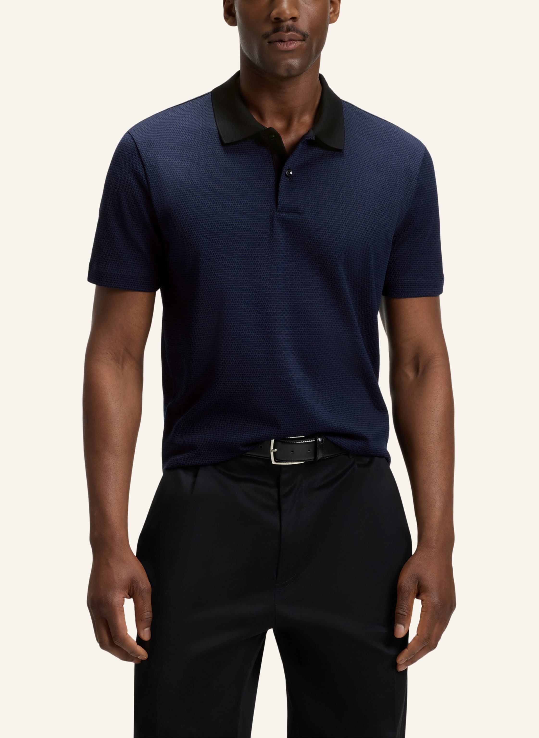 Thumbnail - Boss Poloshirt C-Parlay 212 Regular Fit blau