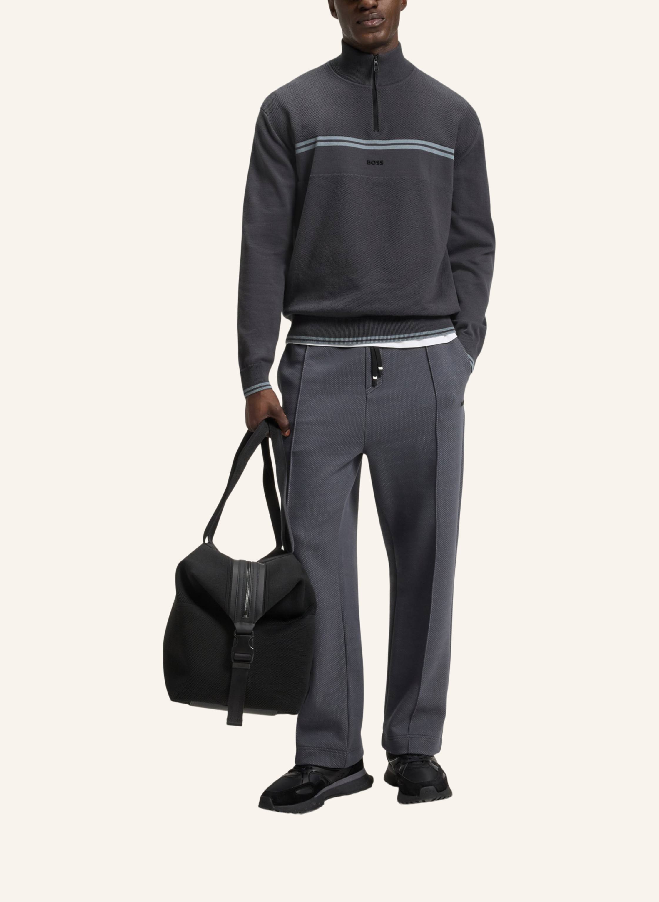 Thumbnail - Boss Pullover K_Zone Qz Regular Fit grau