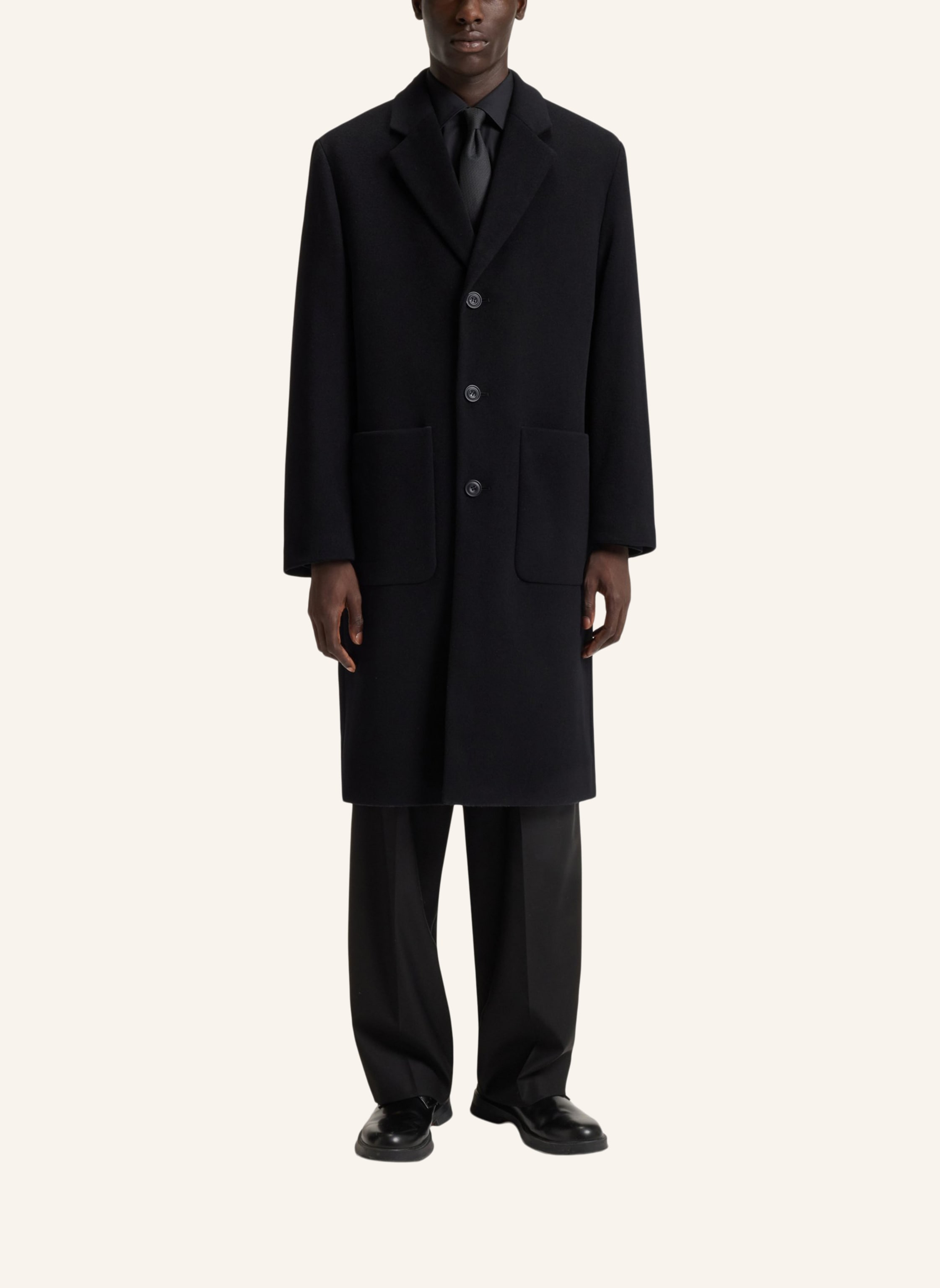 Thumbnail - Hugo Casual Mantel mazoro2542 Regular Fit schwarz