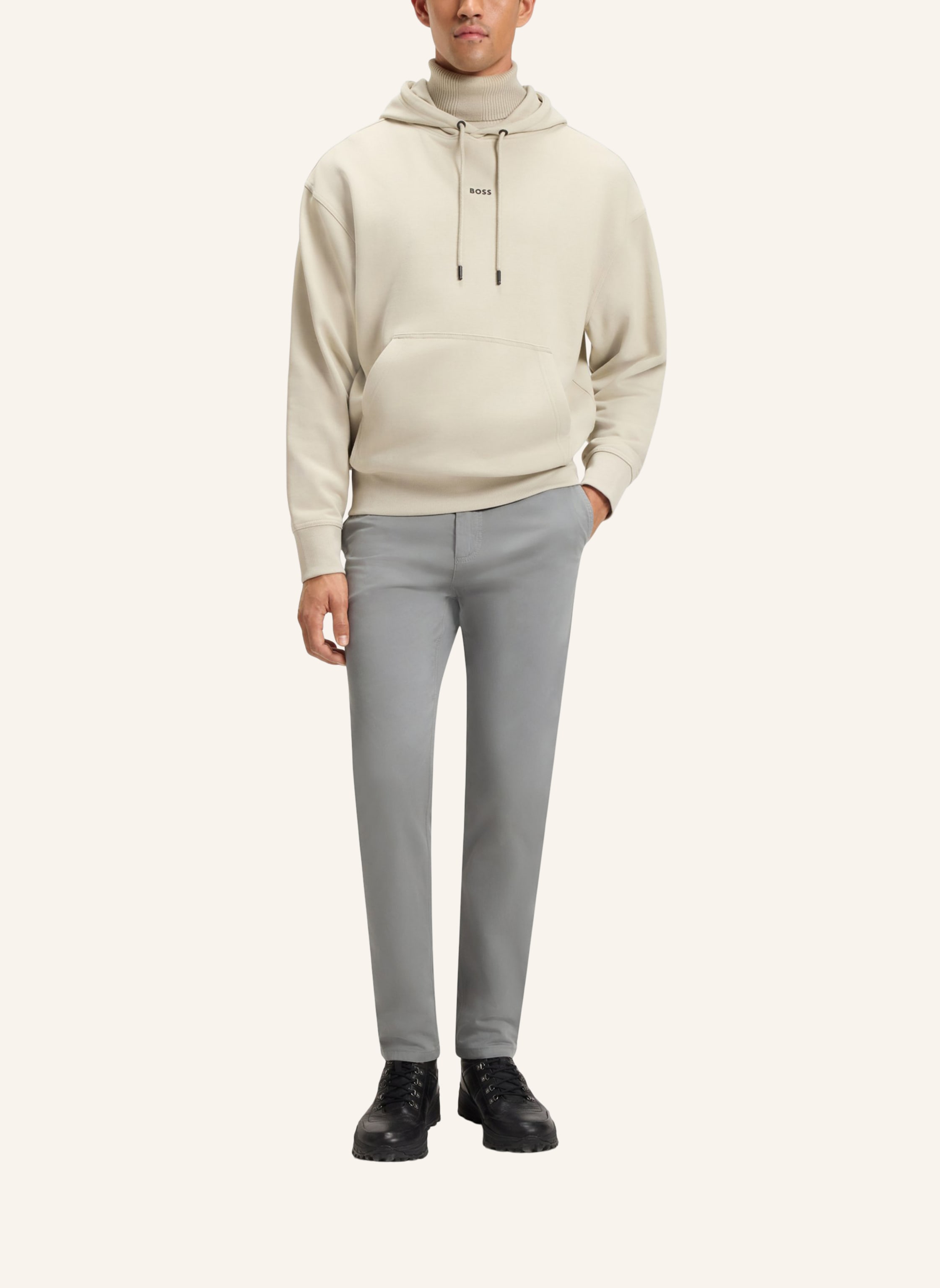 Thumbnail - Boss Chino Tapered Fit silber