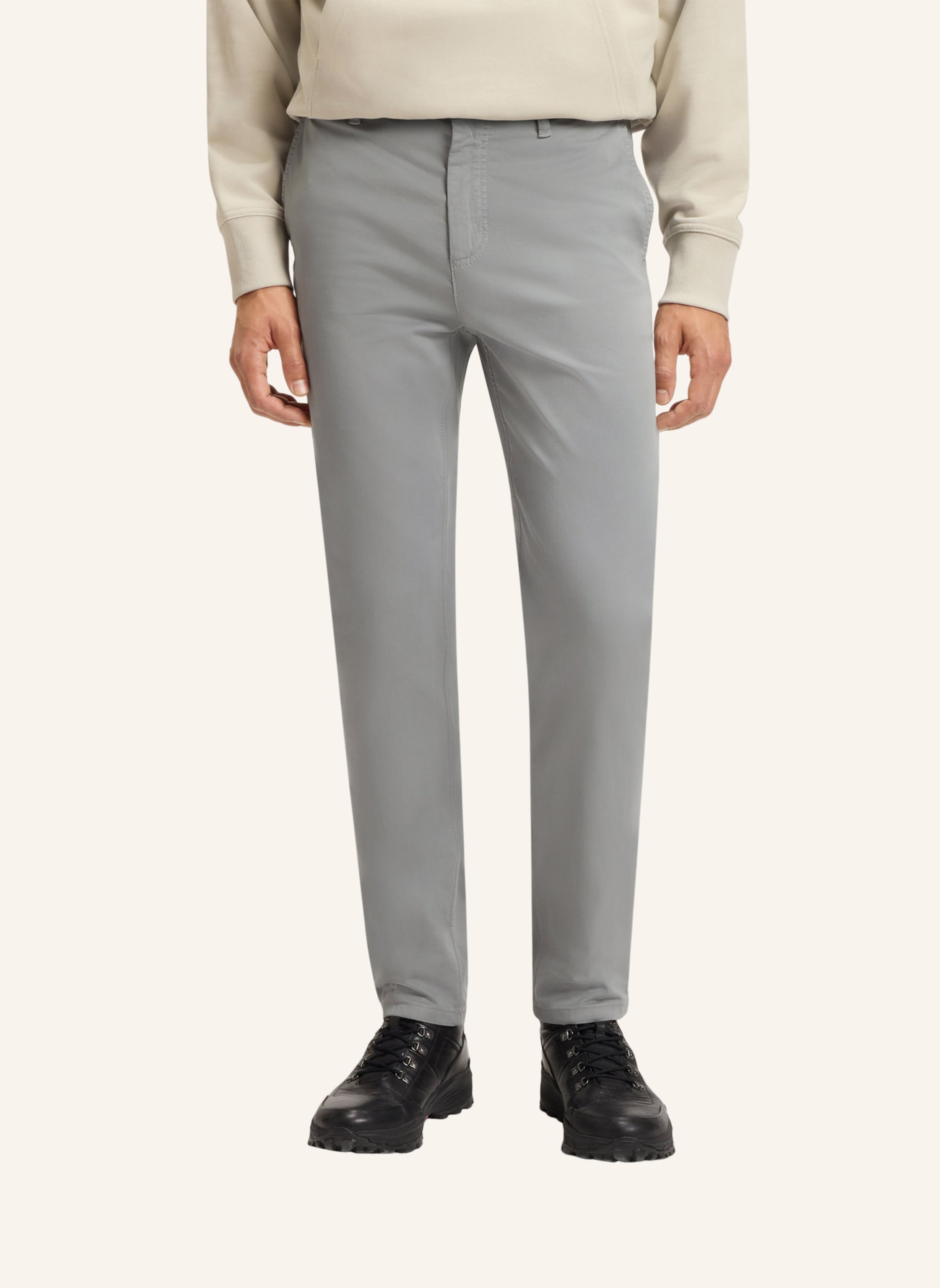 Thumbnail - Boss Chino Tapered Fit silber