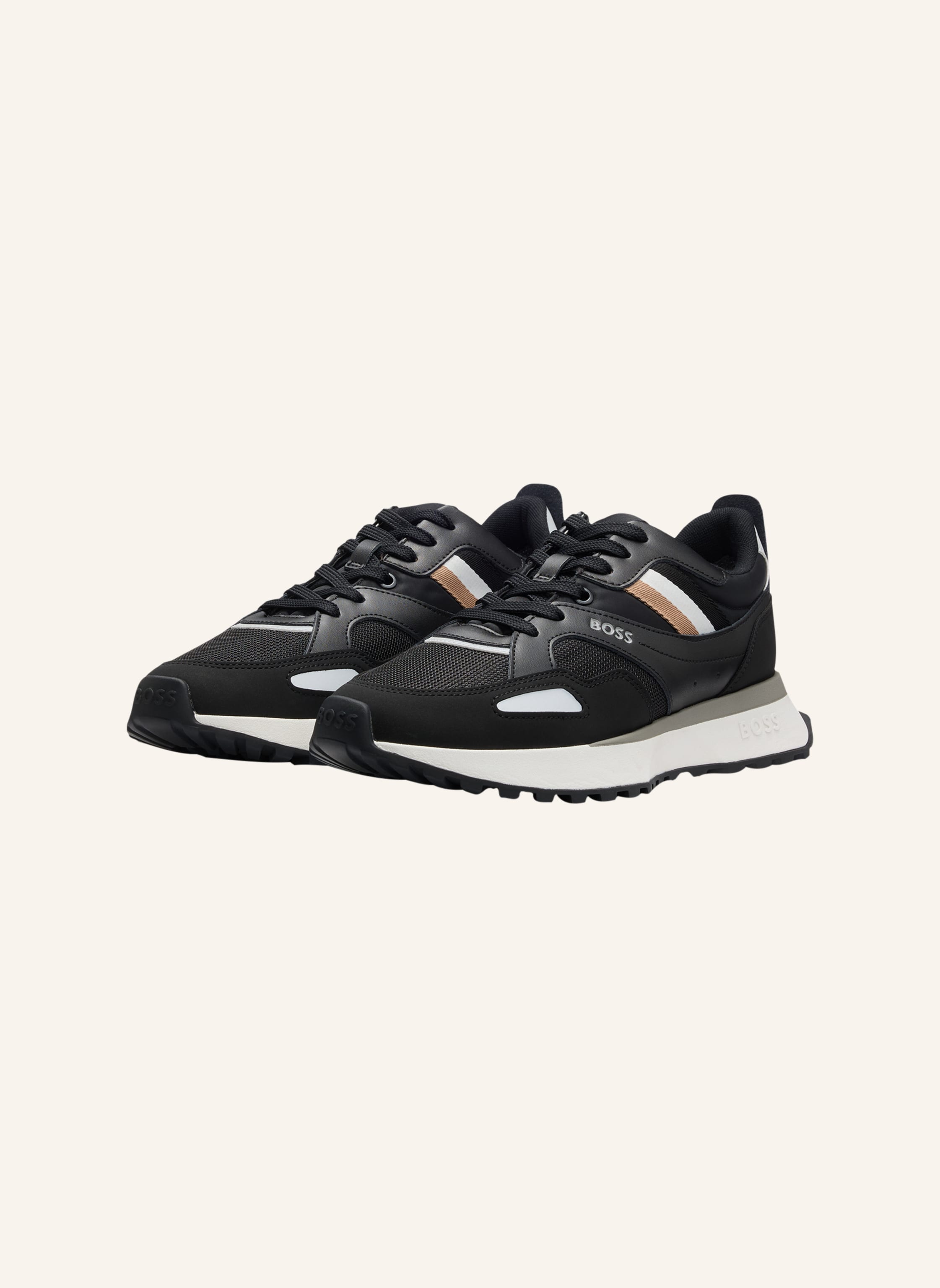 Boss Boss Sneaker Jonah_Runn_Mx_N schwarz in SCHWARZ