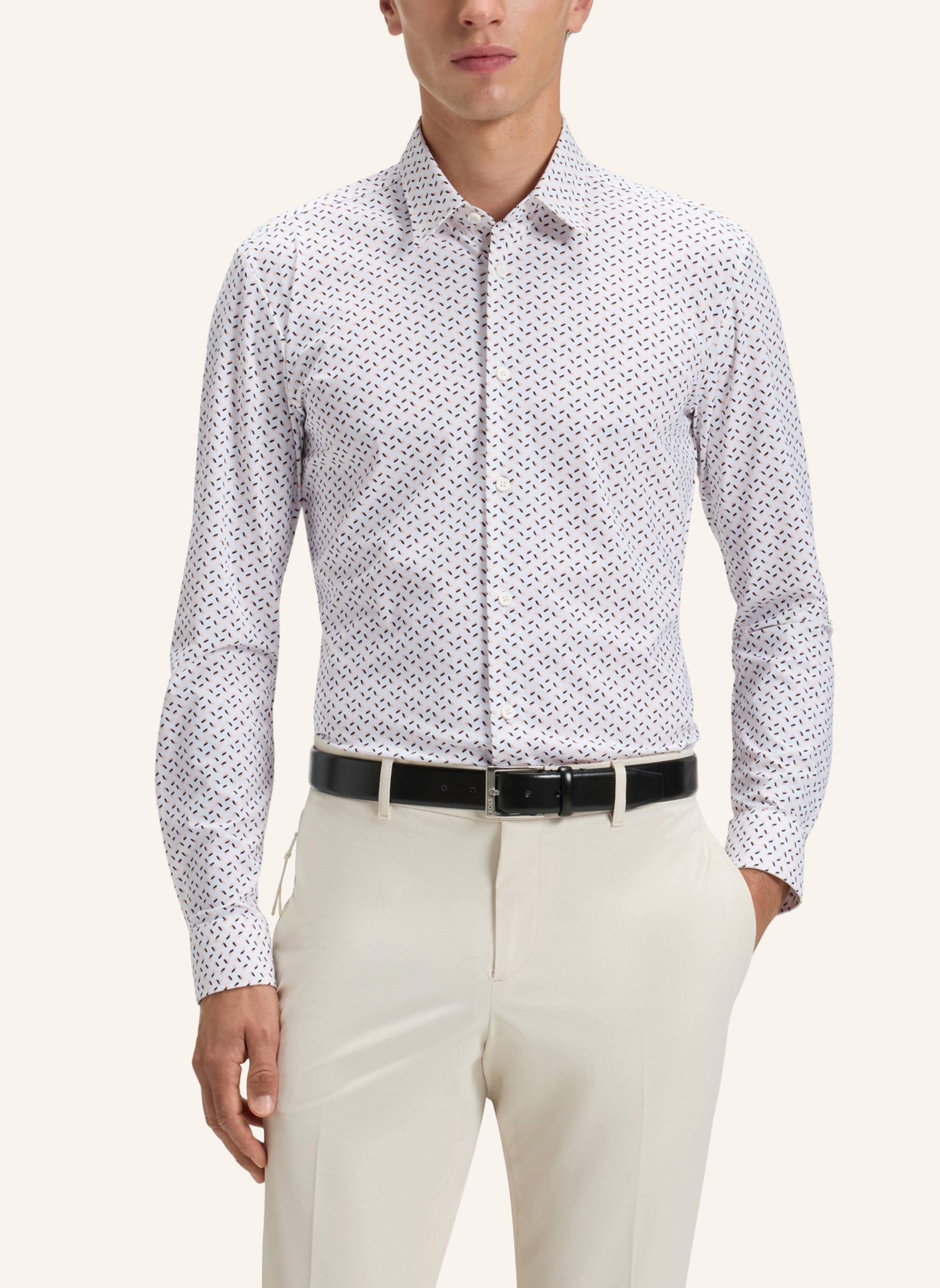 Thumbnail - Boss Casual Hemd P-Roan-Kent-c1-233 Slim Fit pink