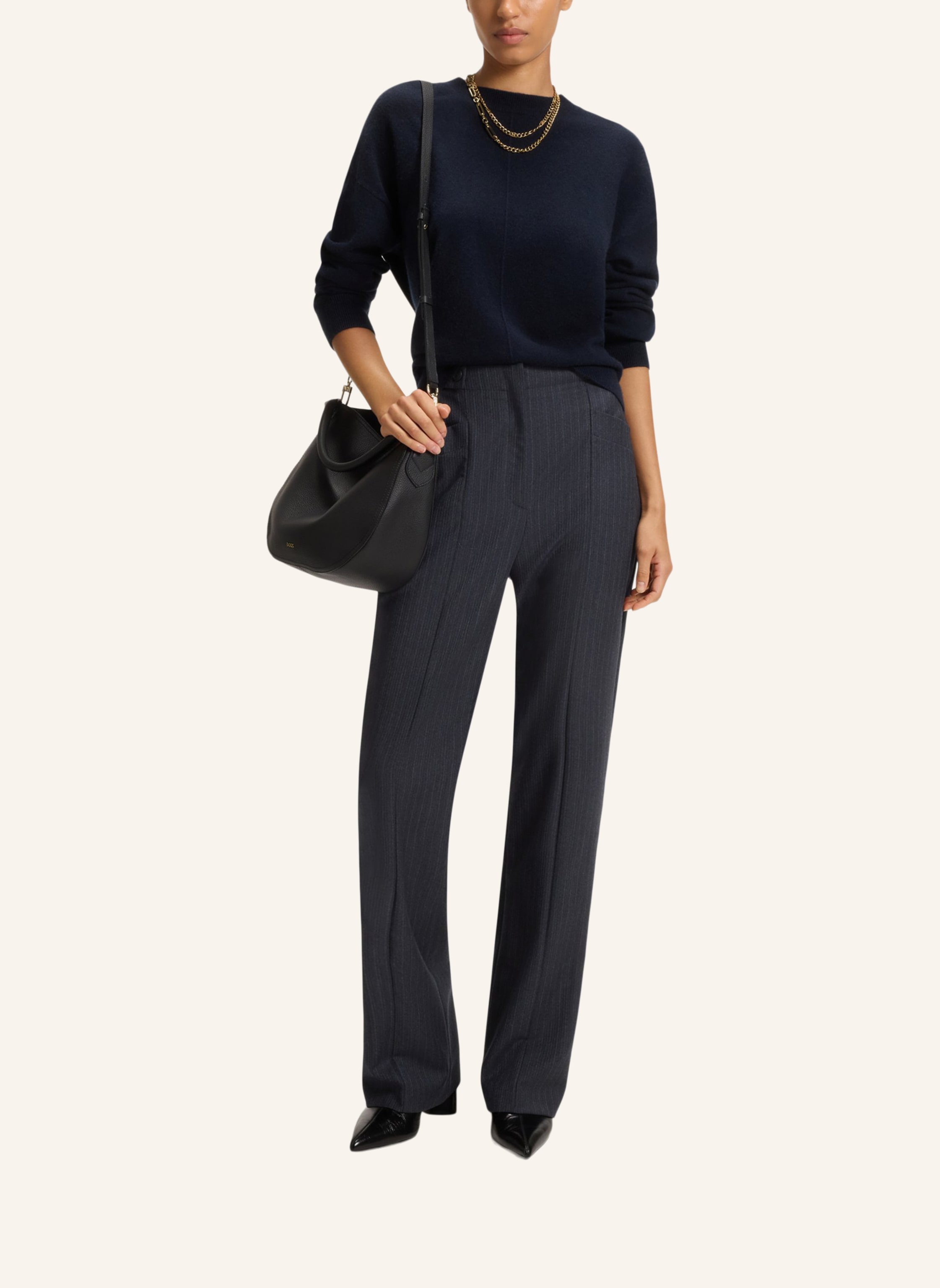 Thumbnail - Boss Business Hose Tupera Regular Fit schwarz