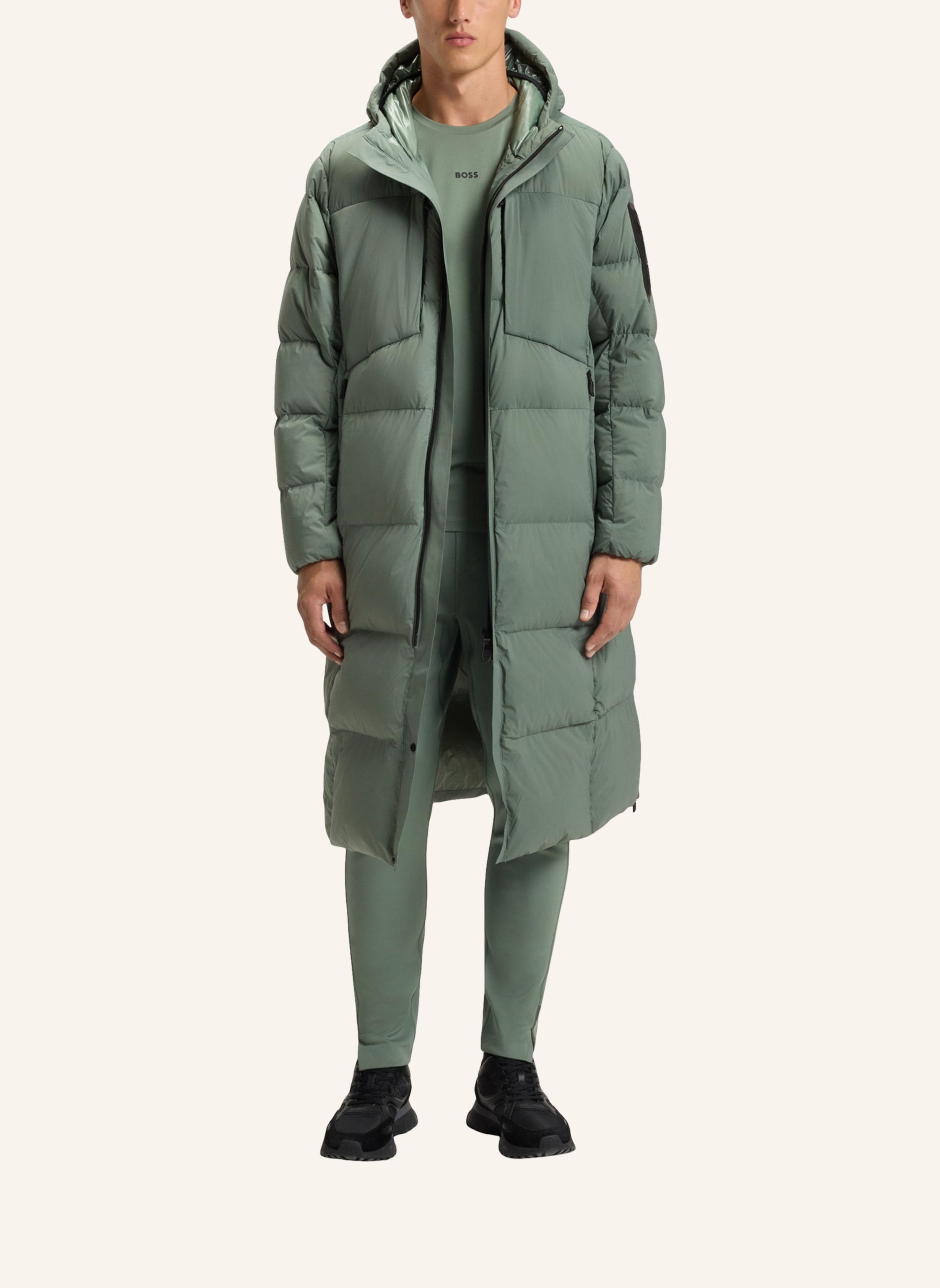 Thumbnail - Boss Daunenjacke Ow_Riplite Coat Hd Regular Fit gruen