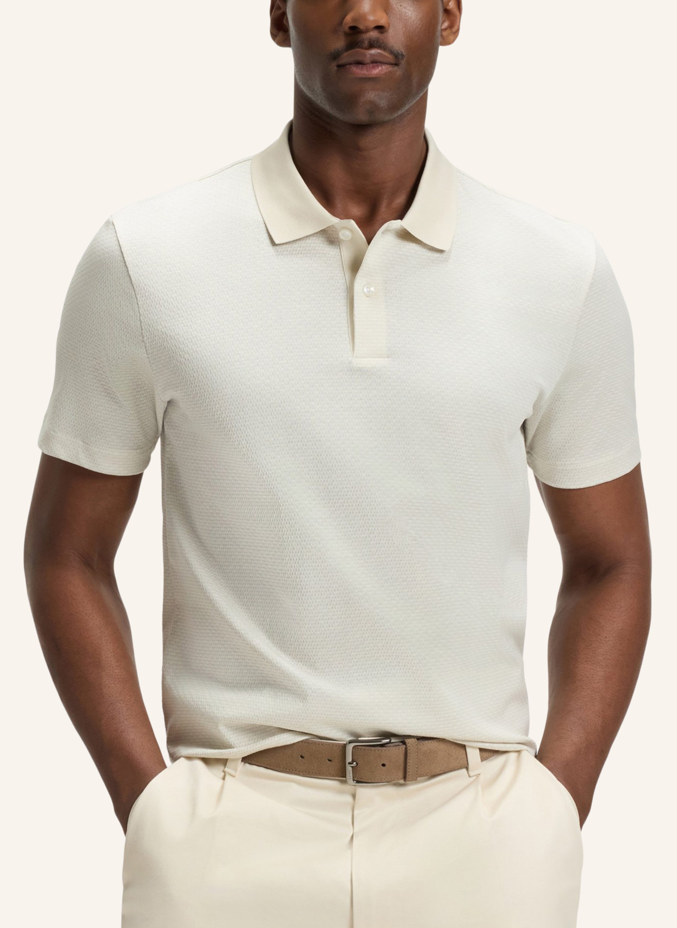 Thumbnail - Boss Poloshirt C-Parlay 212 Regular Fit weiss