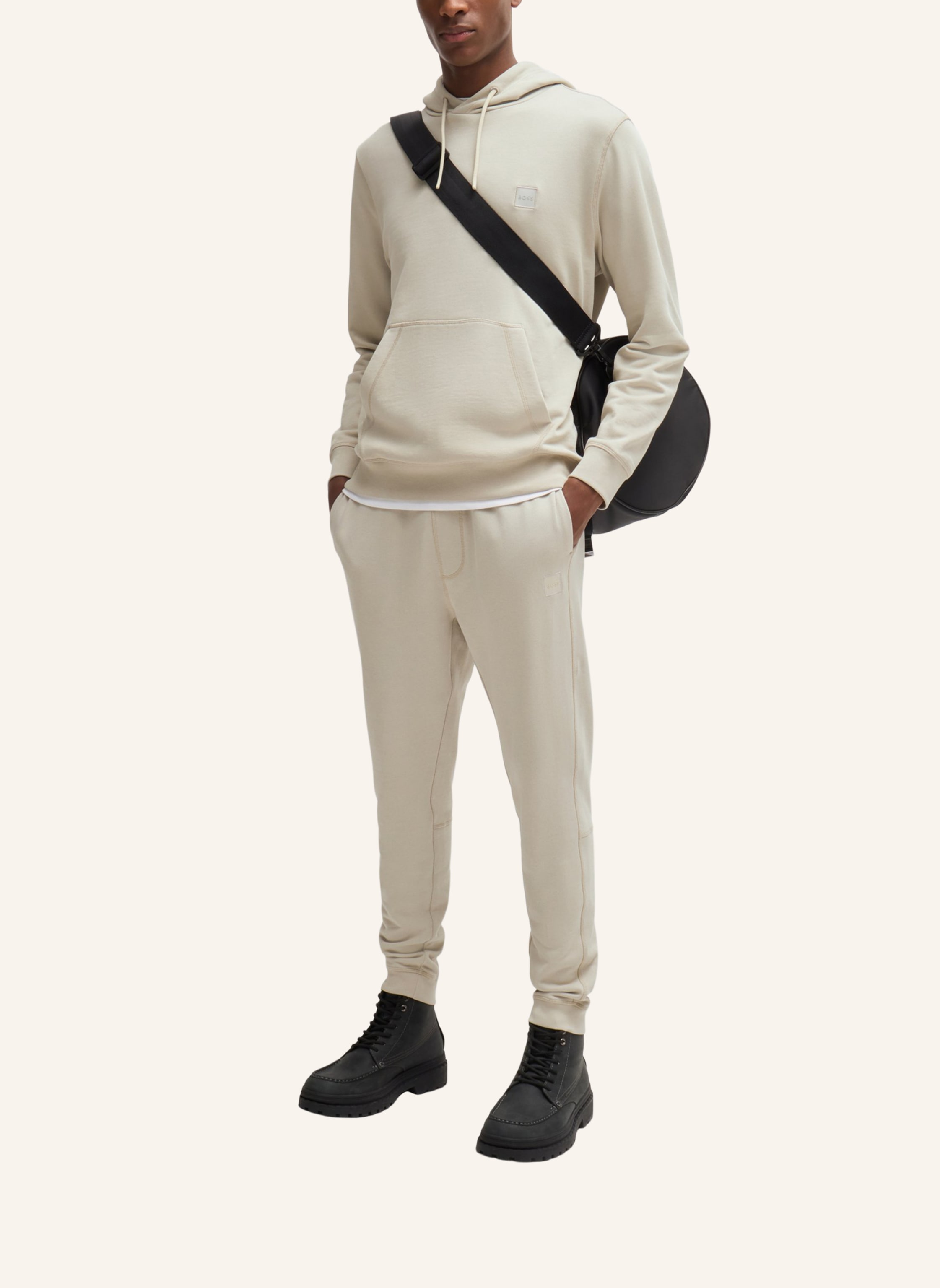 Thumbnail - Boss Casual Hose Sestart Regular Fit beige