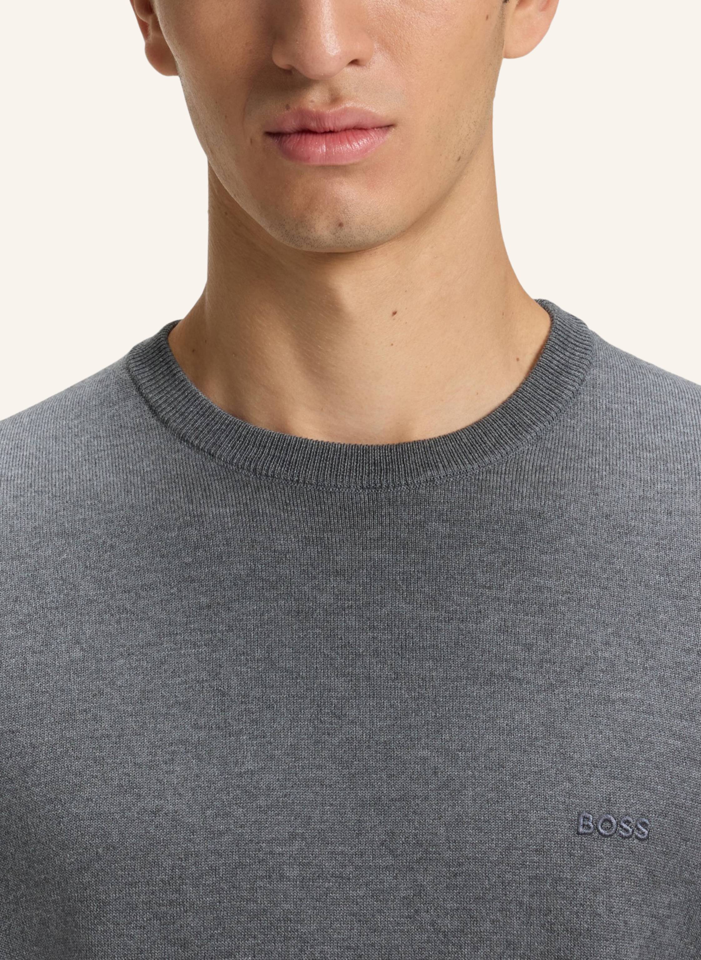 Thumbnail - Boss Pullover Botto-L Regular Fit grau