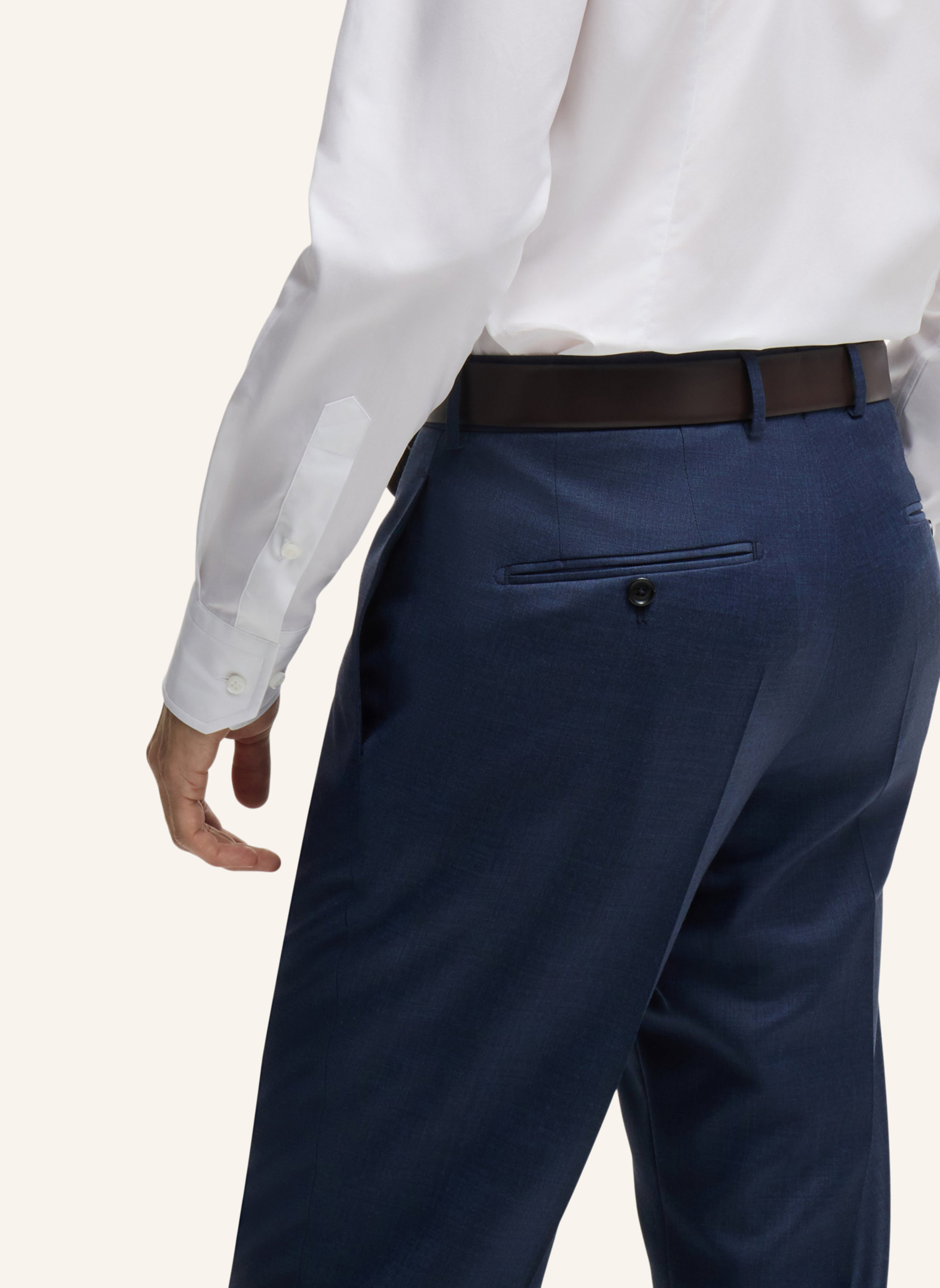 Thumbnail - Boss Business Hemd L-Hays-Kent-c1-243 Slim Fit weiss