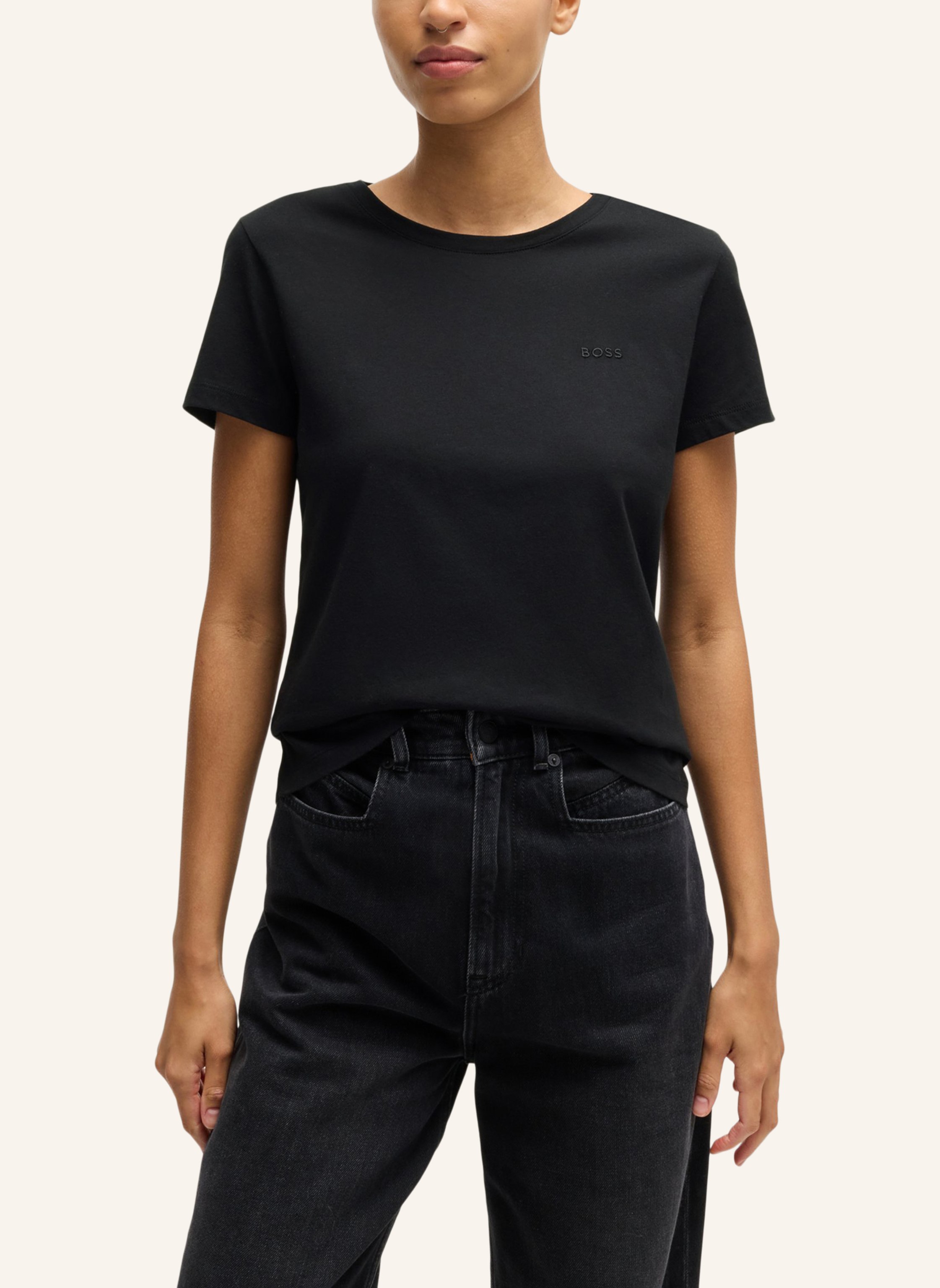 Thumbnail - Boss T-Shirt C_Esogo Slim Fit schwarz