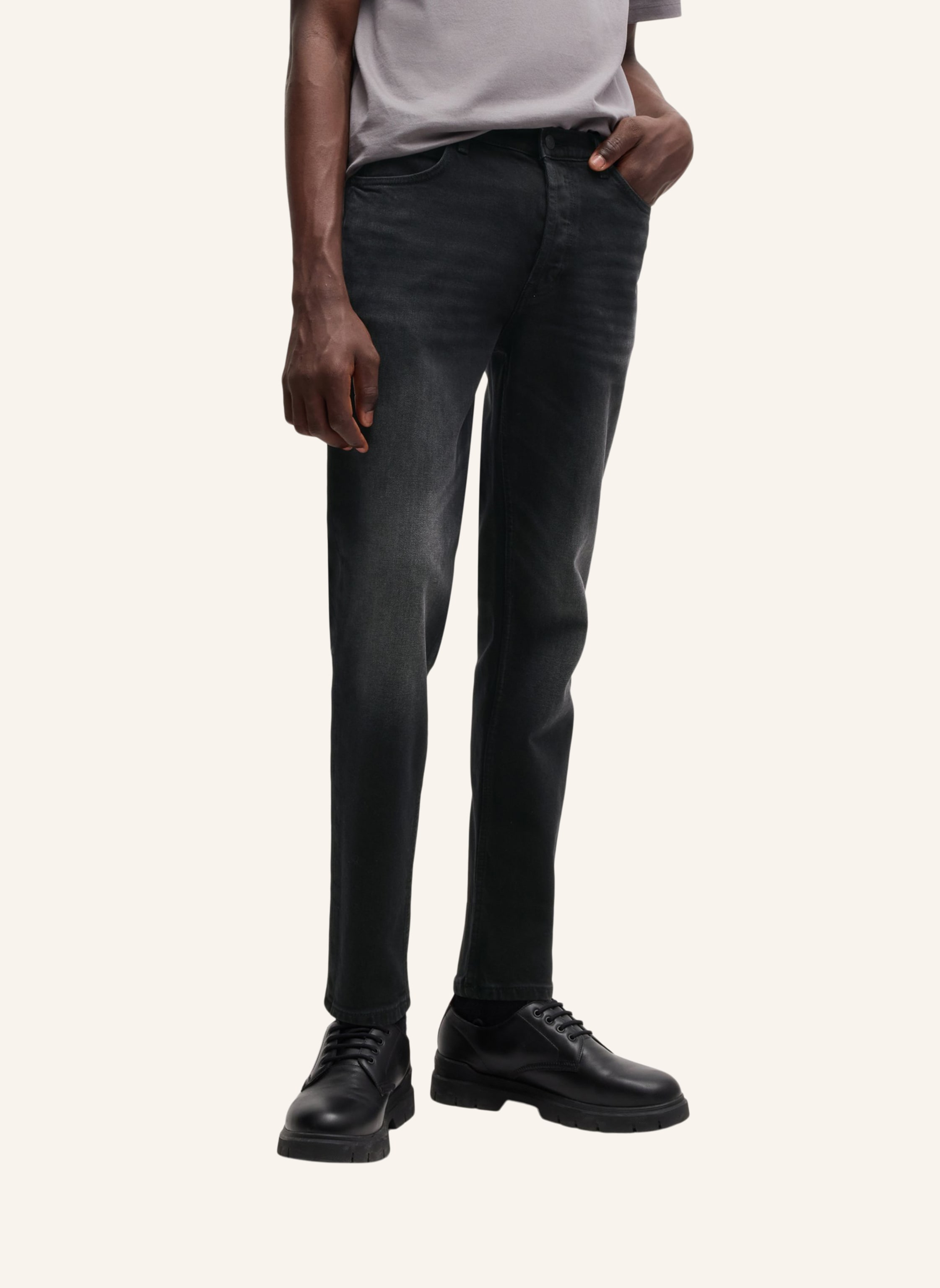 Thumbnail - Hugo Jeans Hugo 634 Tapered Fit schwarz