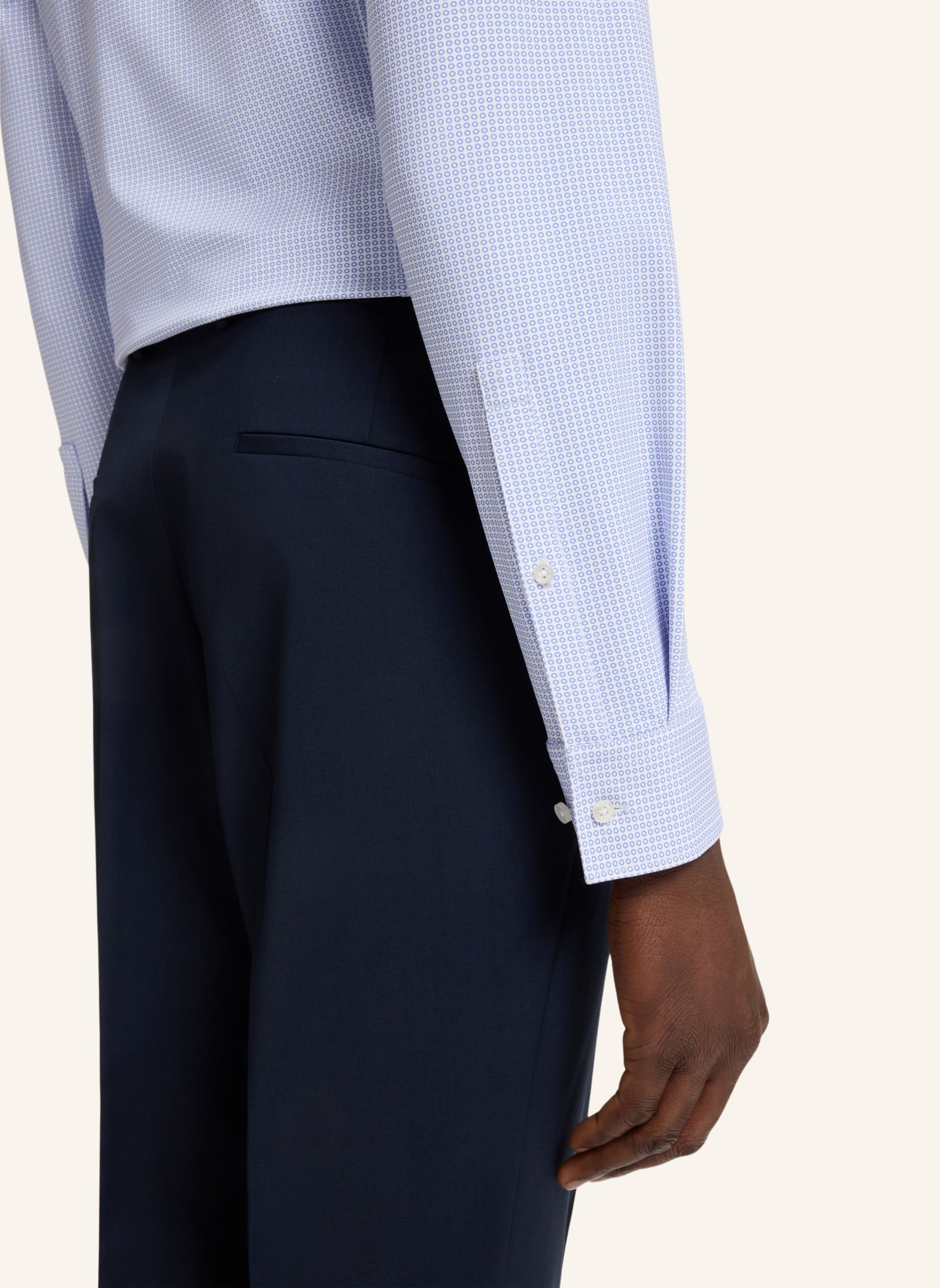 Thumbnail - Hugo Business Hemd Kenno Slim Fit blau