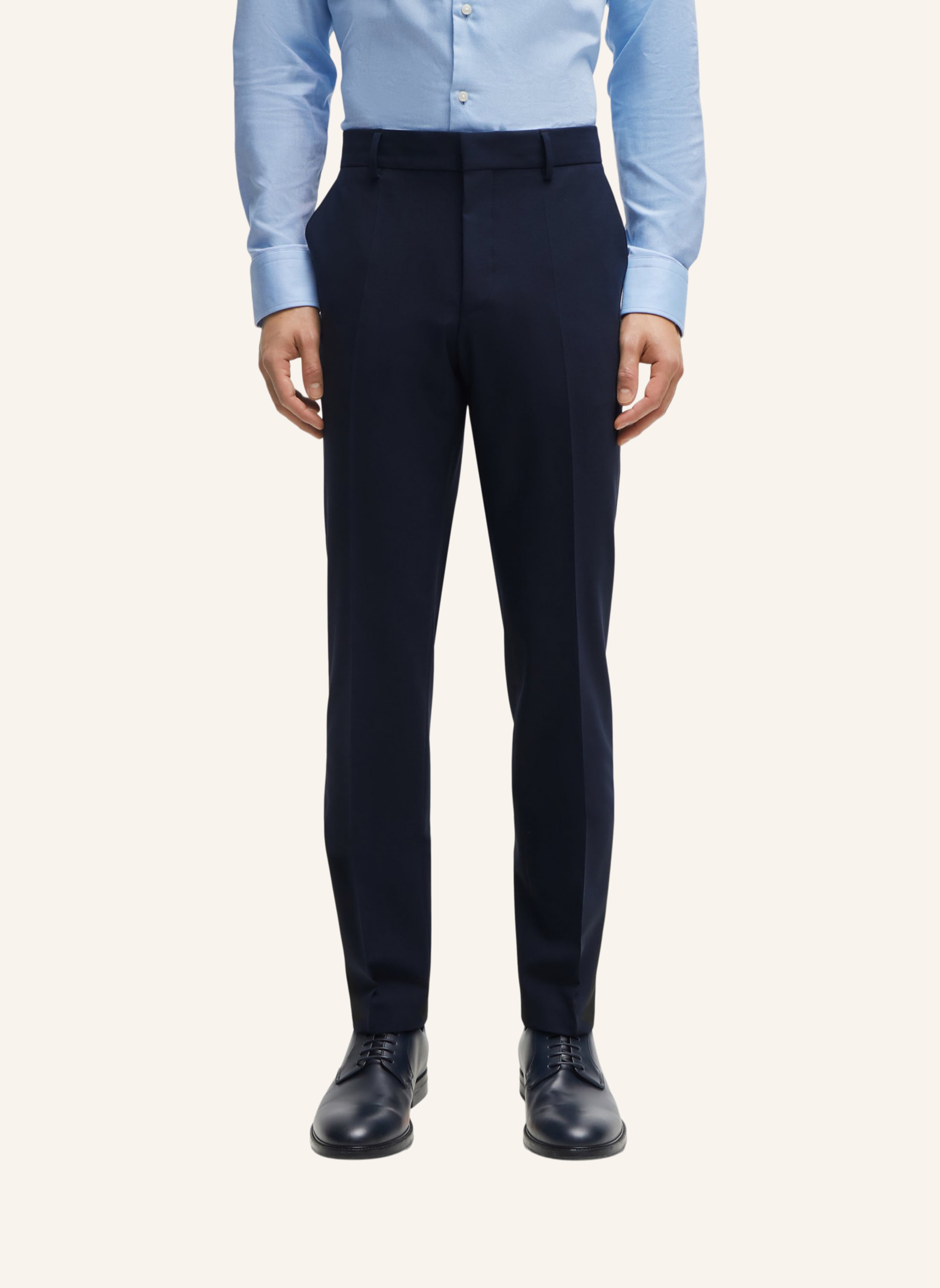 Thumbnail - Boss Business Hose H-Lenon-Mm-224 Regular Fit blau