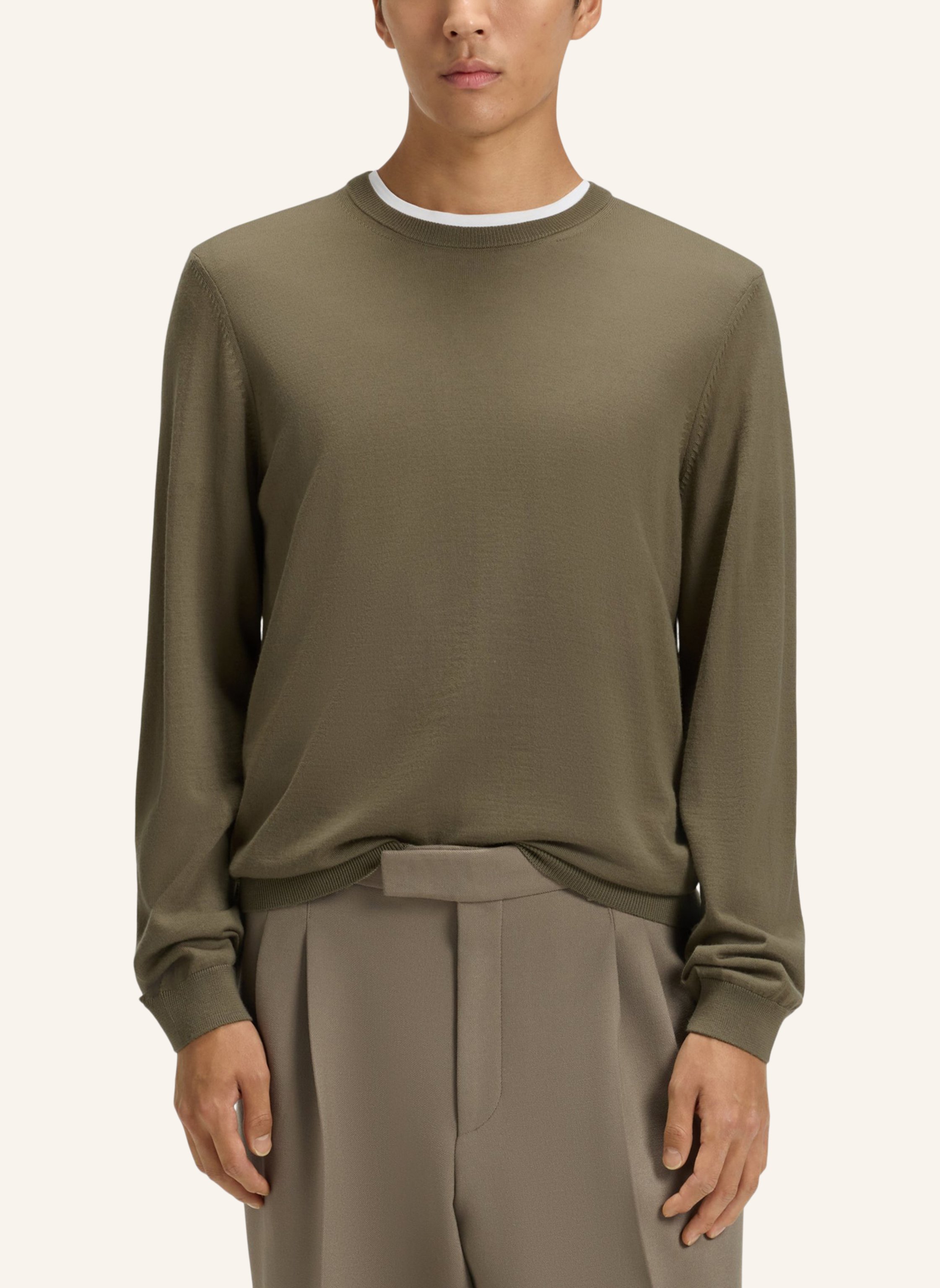 Thumbnail - Boss Pullover Leno braun