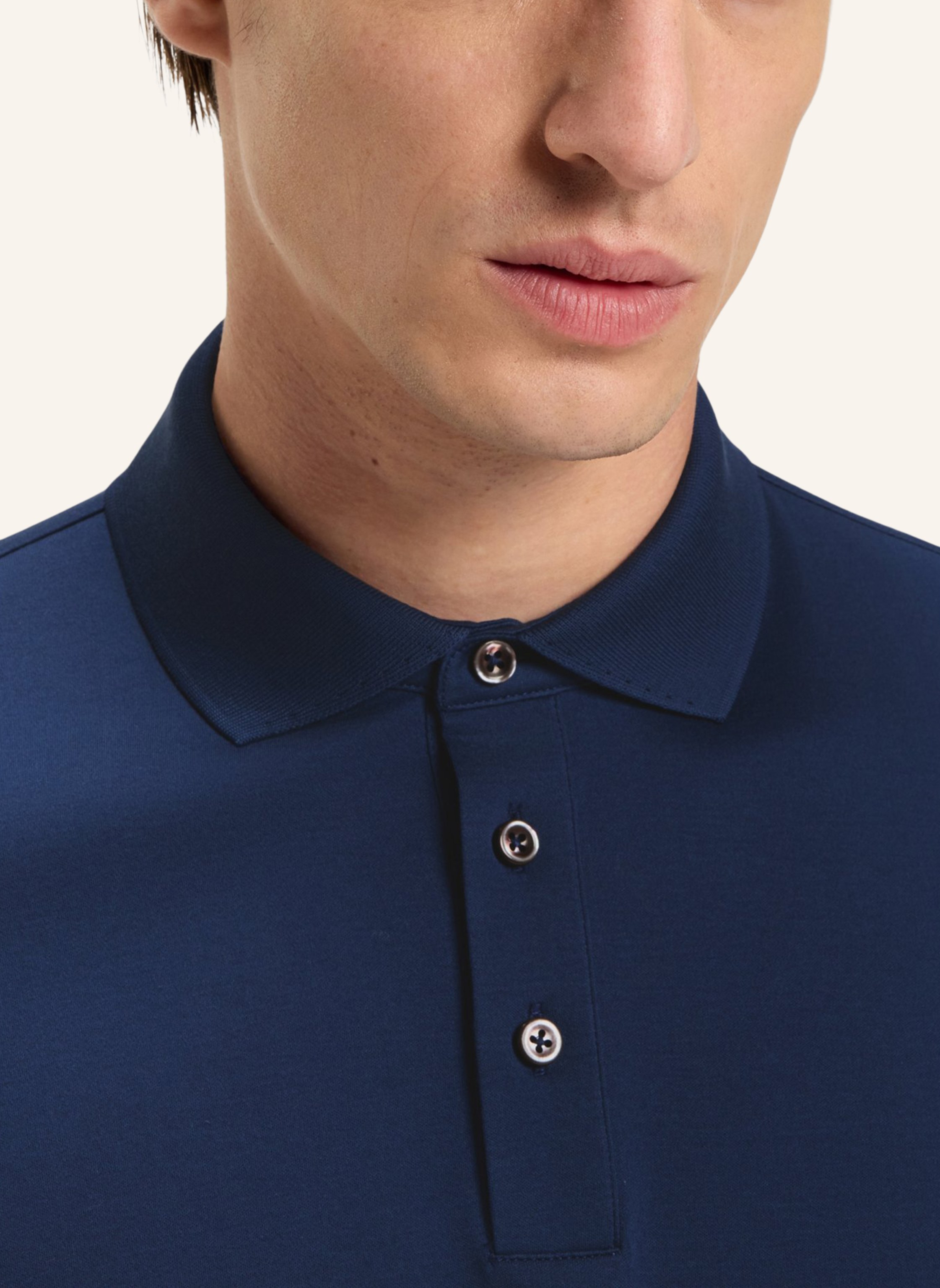 Thumbnail - Boss Poloshirt L-Perry 14 Regular Fit blau