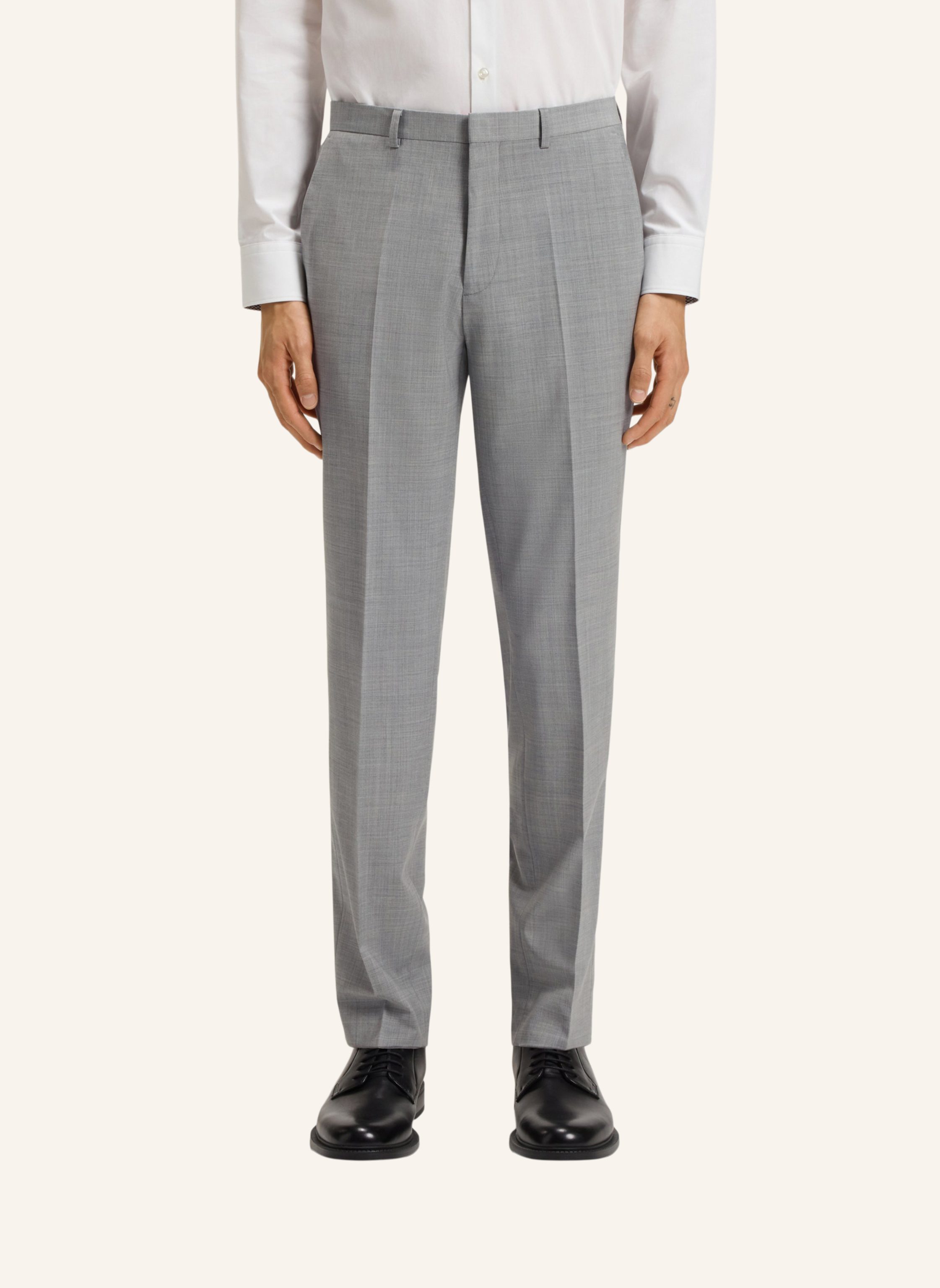 Thumbnail - Hugo Business Hose hesten253x-Mh Extra-Slim Fit grau