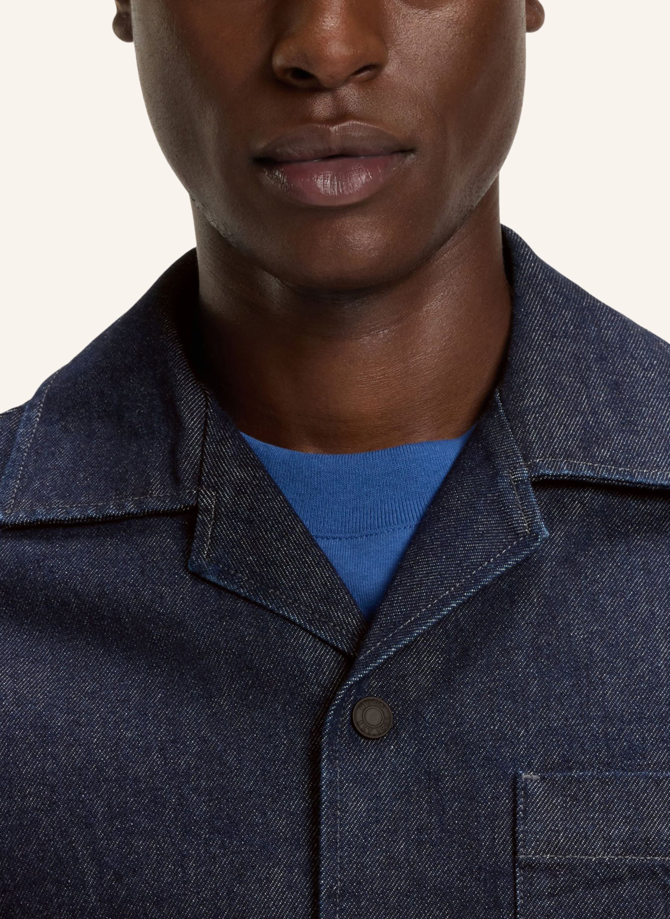 Thumbnail - Hugo Business Hemd Edelo Oversize Fit blau